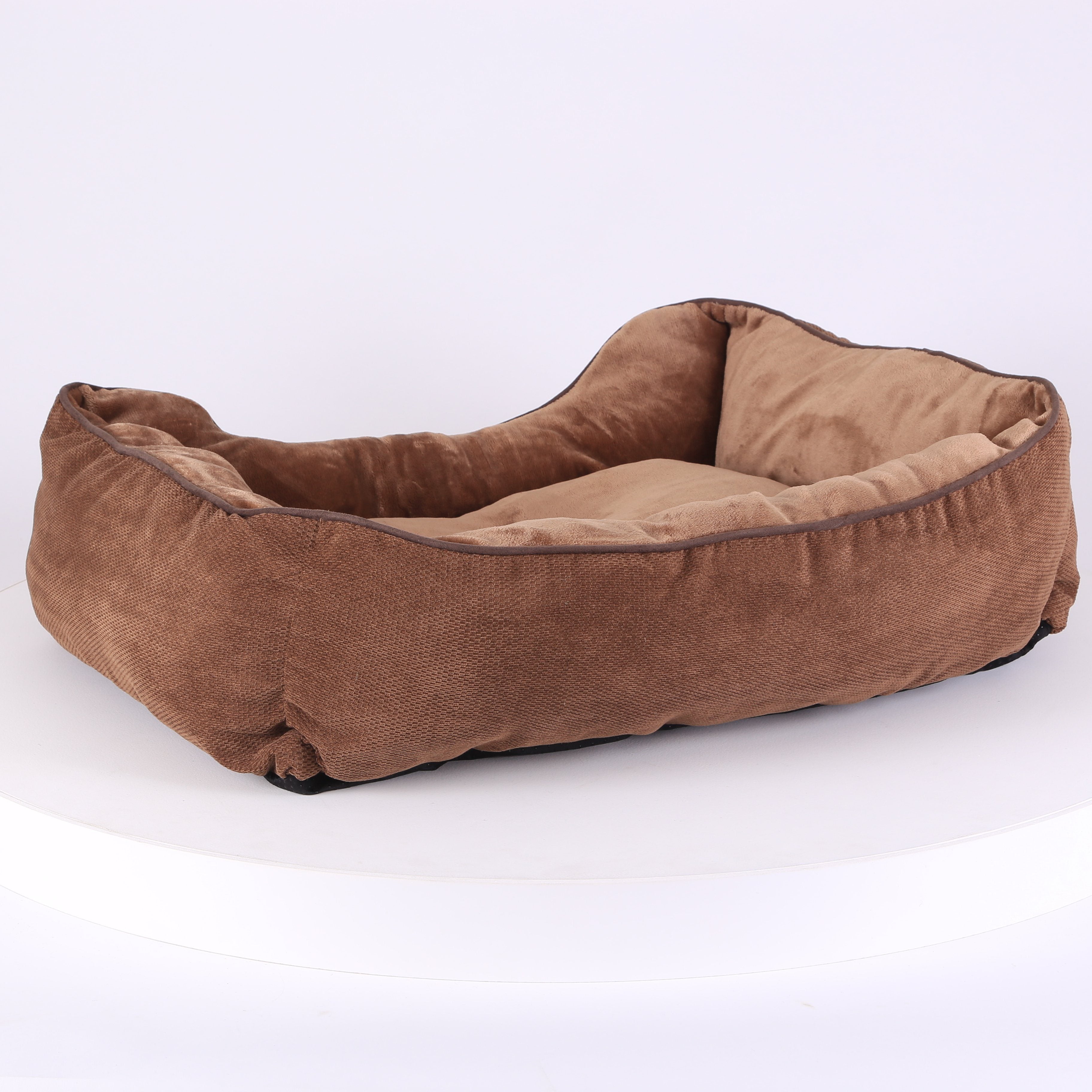 Chester Box Dog Bed - Chocolate Brown Dog Bed Scruffs®