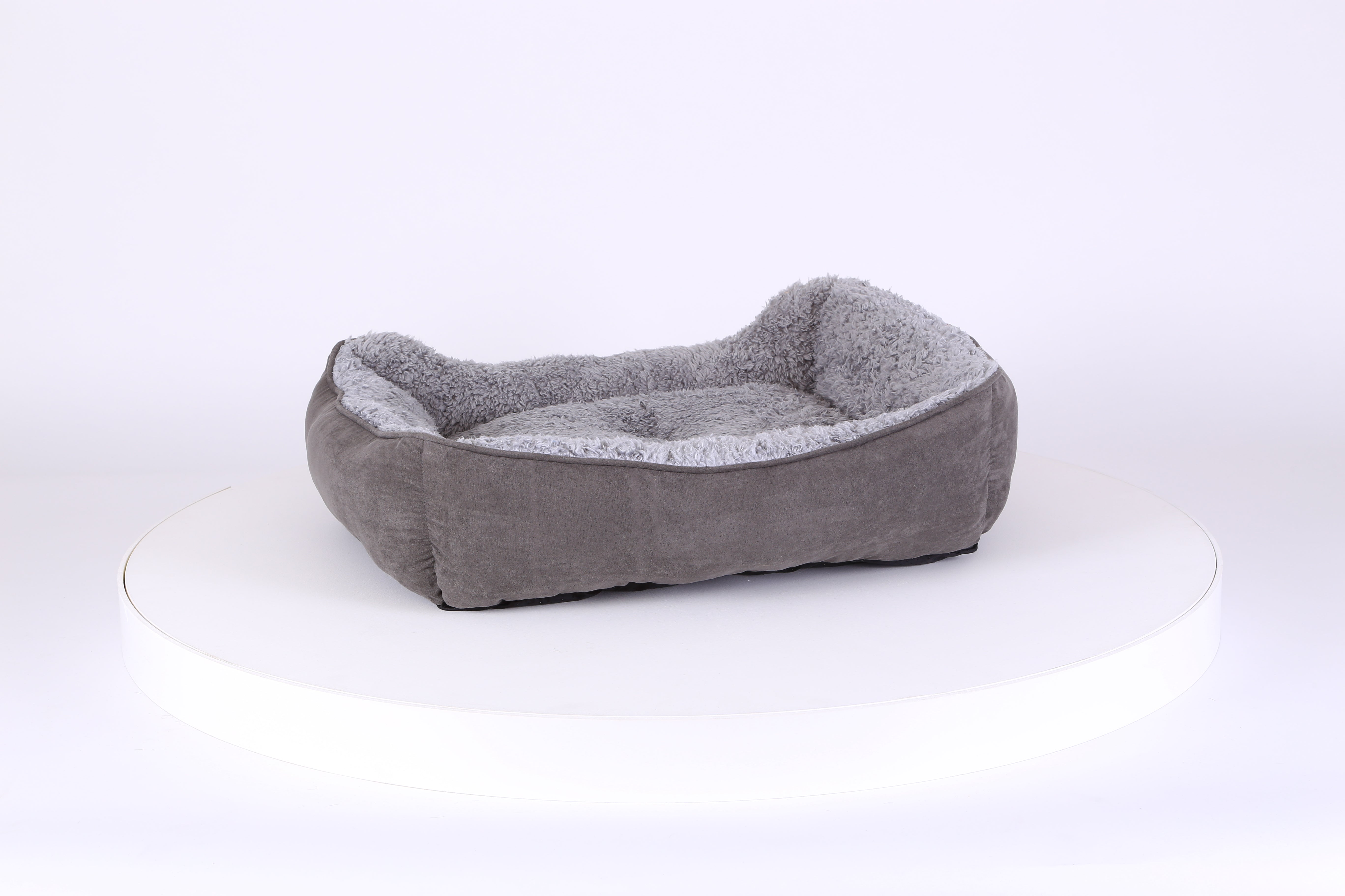 Cosy Soft-Walled Dog Bed - Grey Dog Bed Scruffs® 