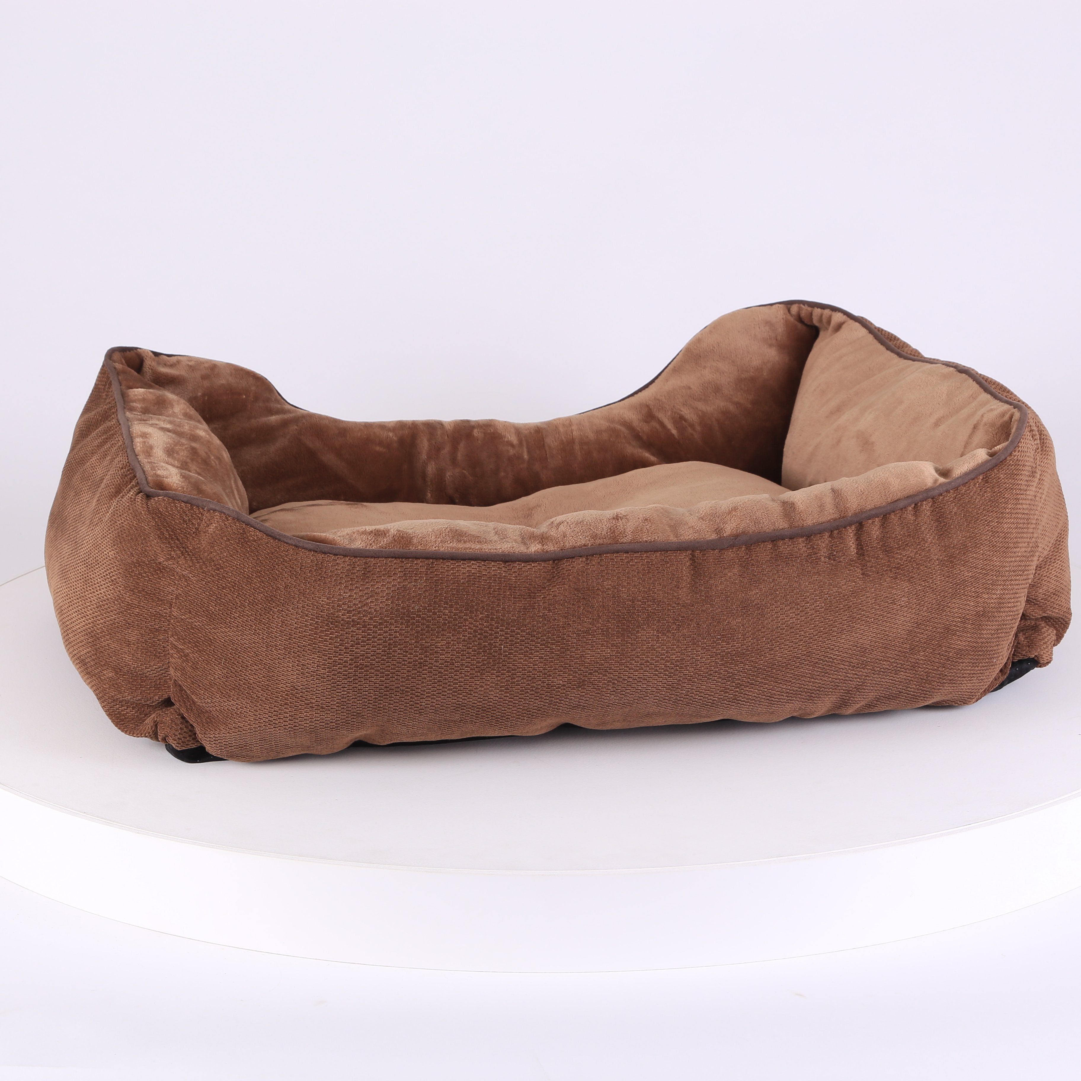 Chester Box Dog Bed - Chocolate Brown Dog Bed Scruffs®