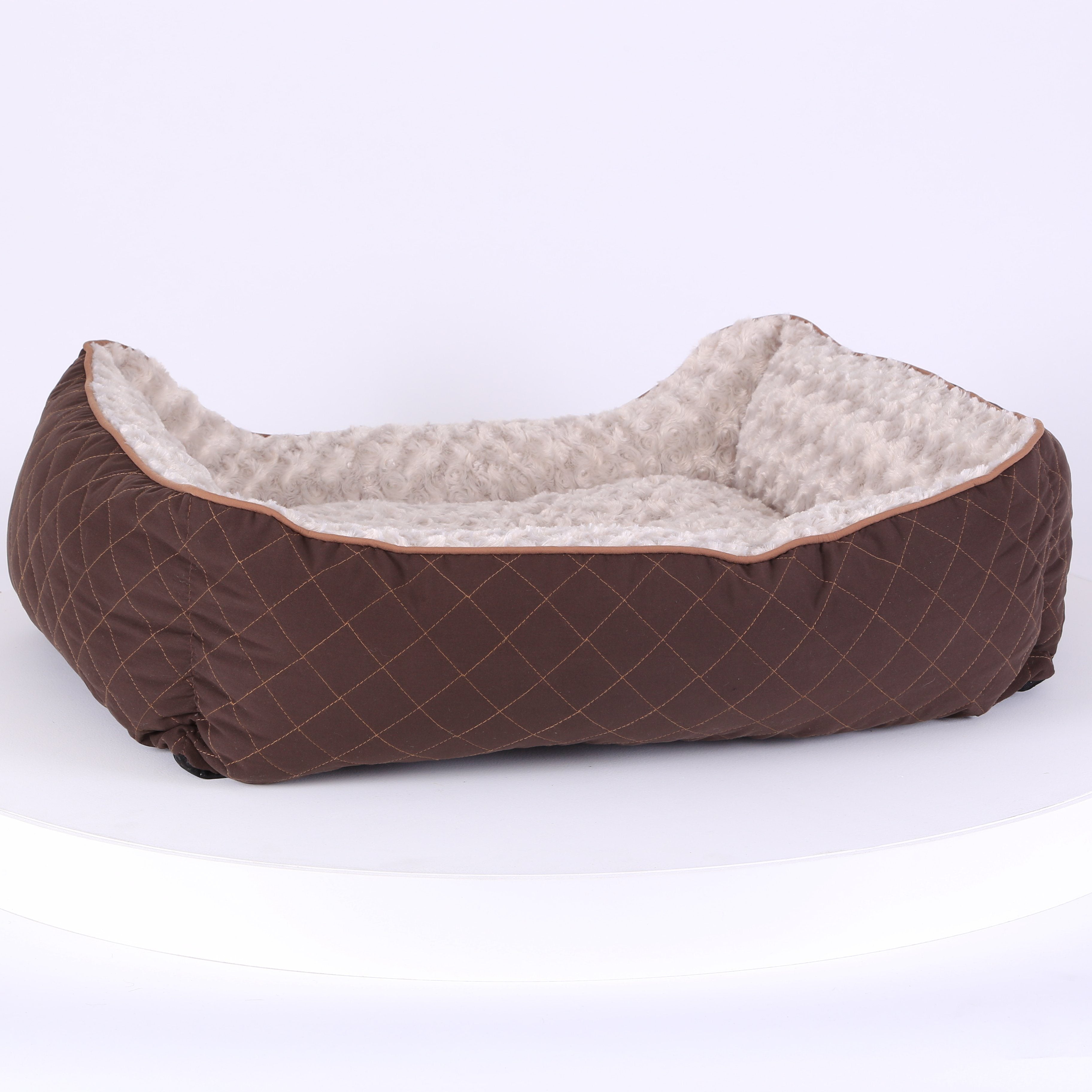 Wilton Box Dog Bed - Brown Dog Bed Scruffs®