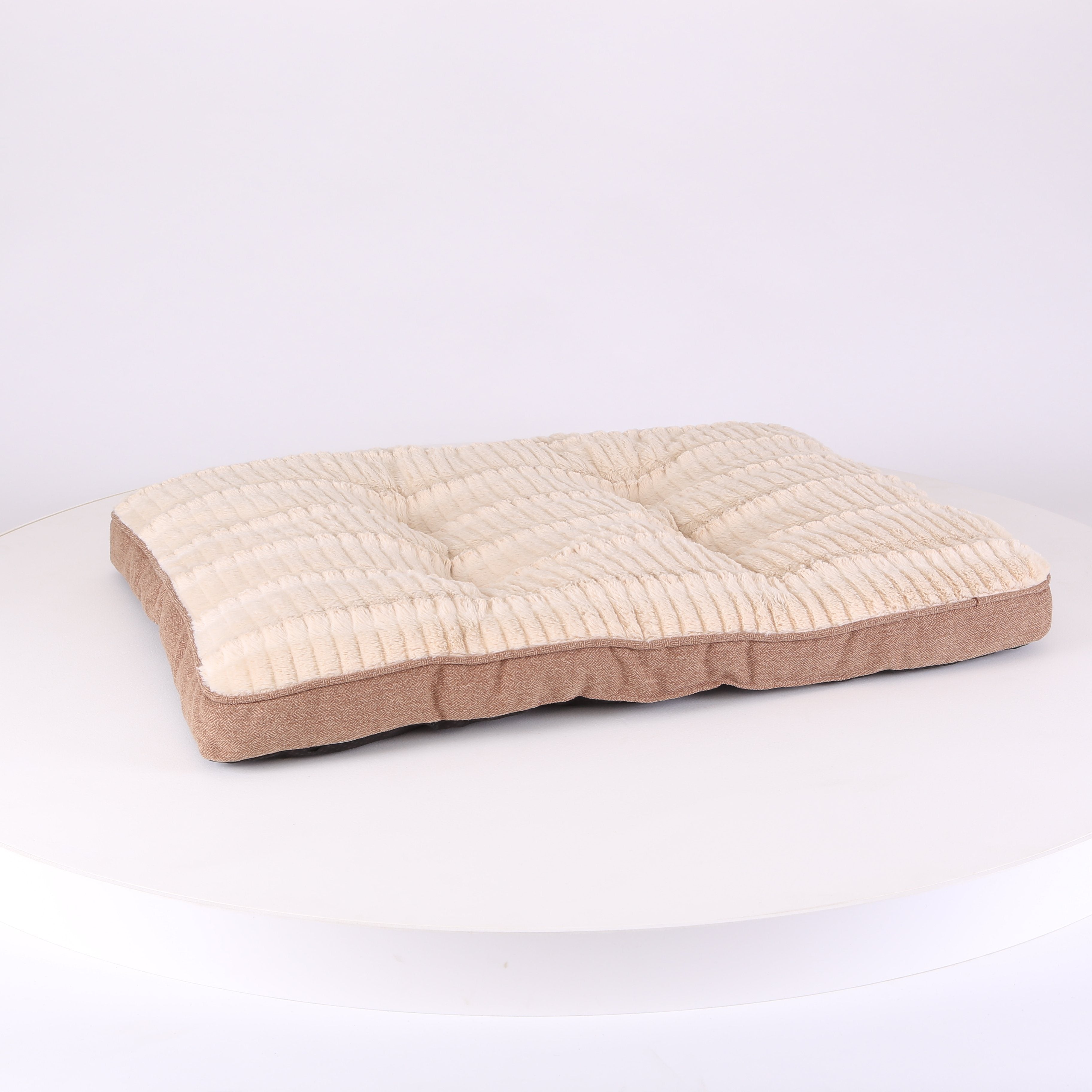 Ellen Dog Mattress - Tan Dog Bed Scruffs®