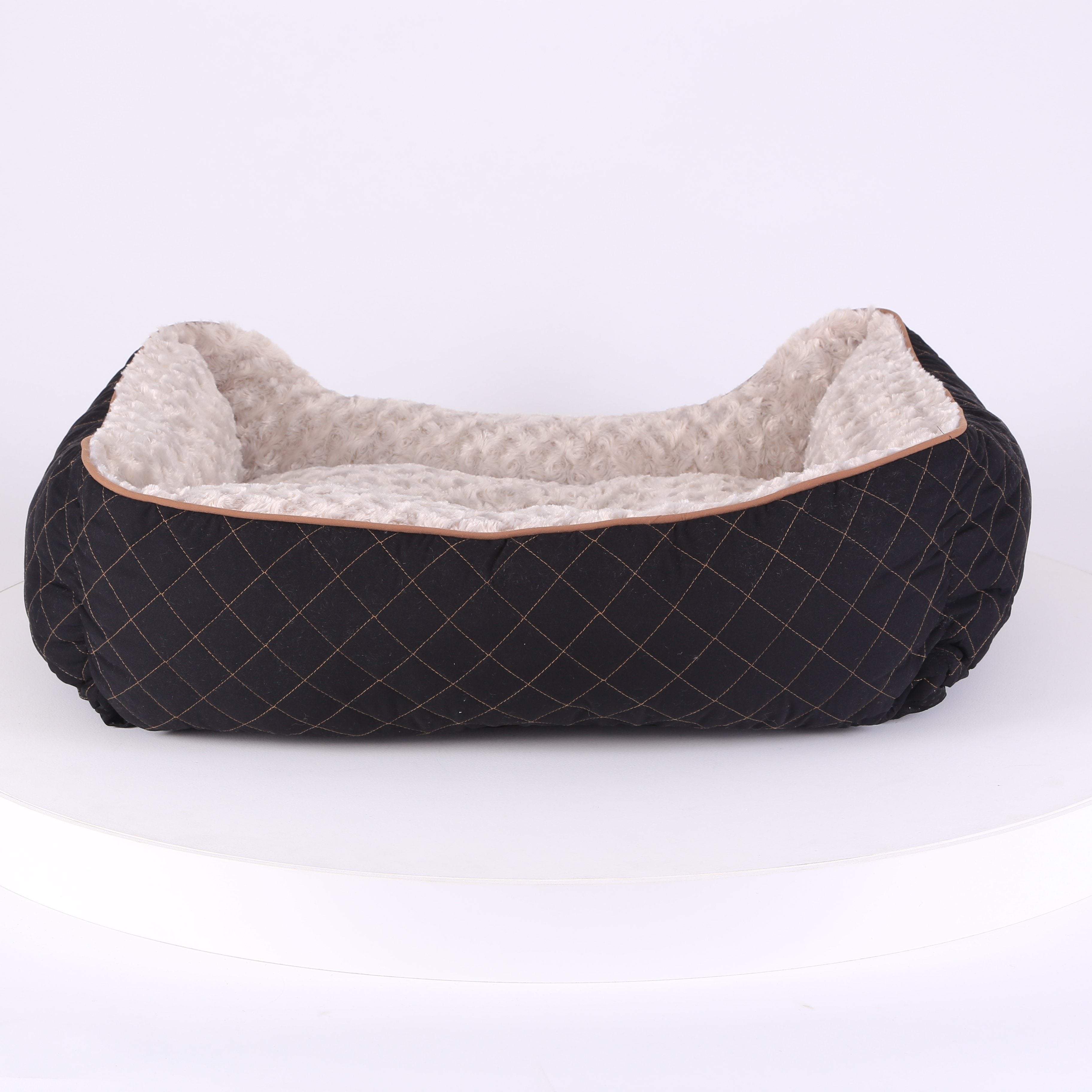 Wilton Box Dog Bed - Black Dog Bed Scruffs®