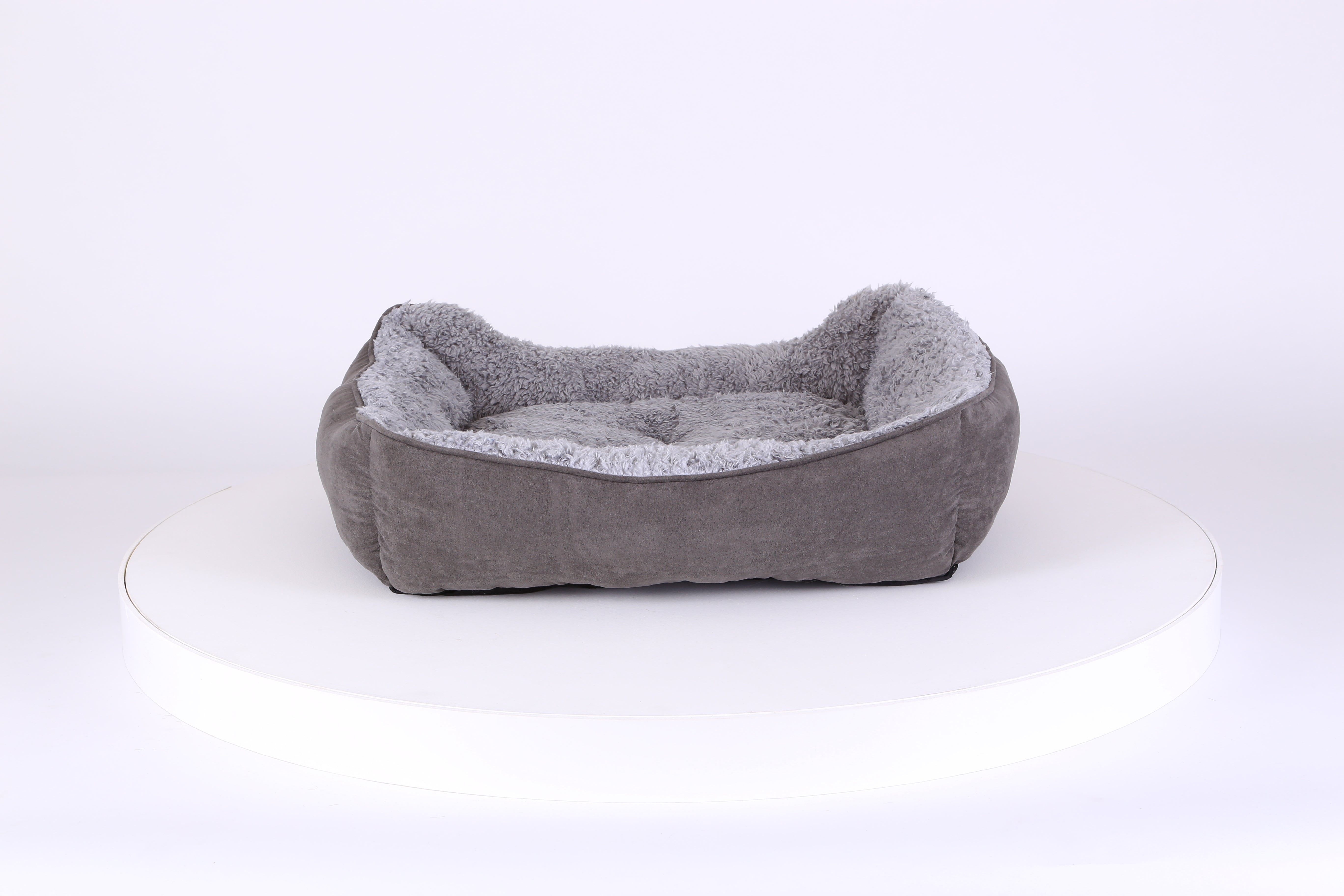 Cosy Soft-Walled Dog Bed - Grey Dog Bed Scruffs® 