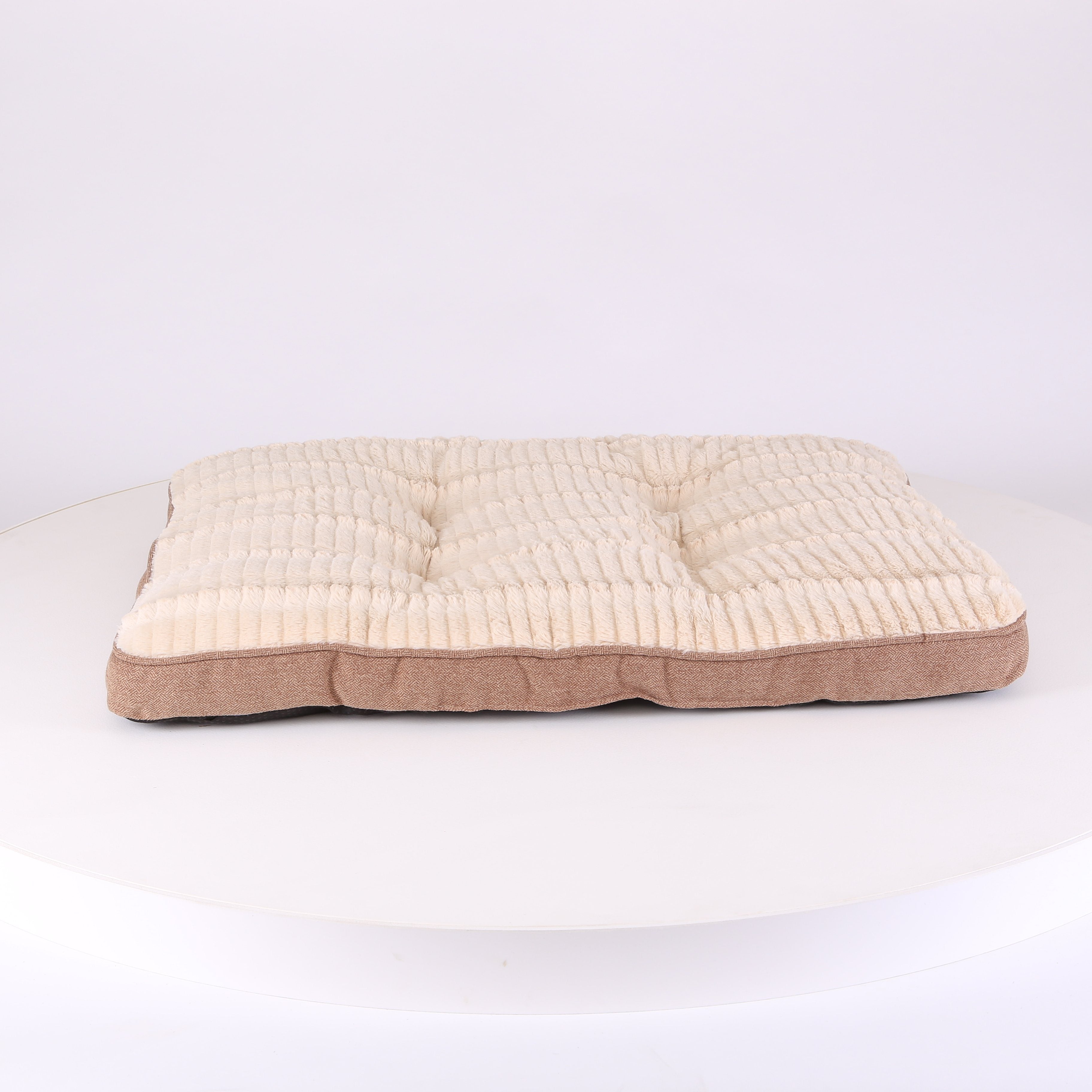 Ellen Dog Mattress - Tan Dog Bed Scruffs®