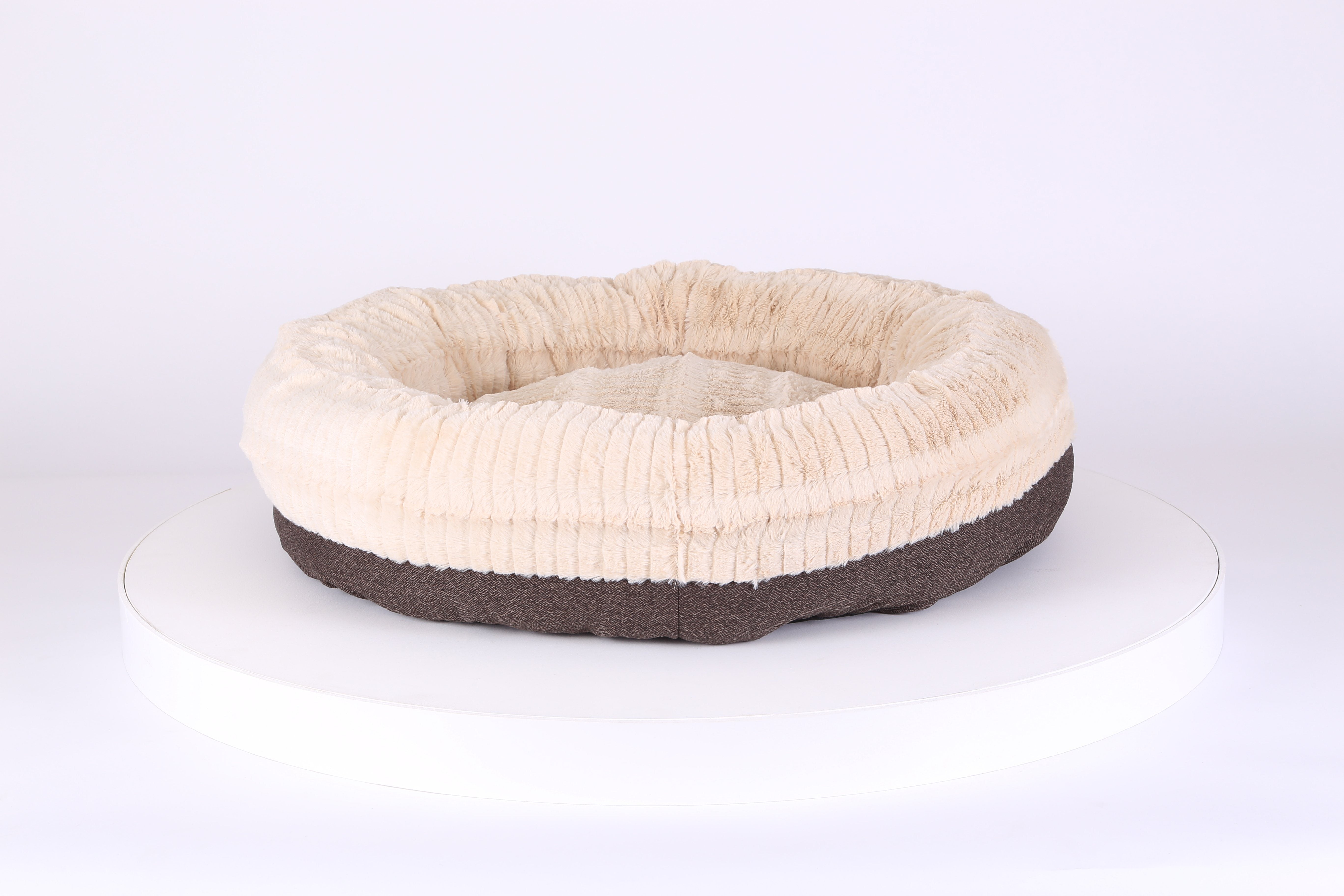 Ellen Donut Bed - Grey Dog Bed Scruffs® 