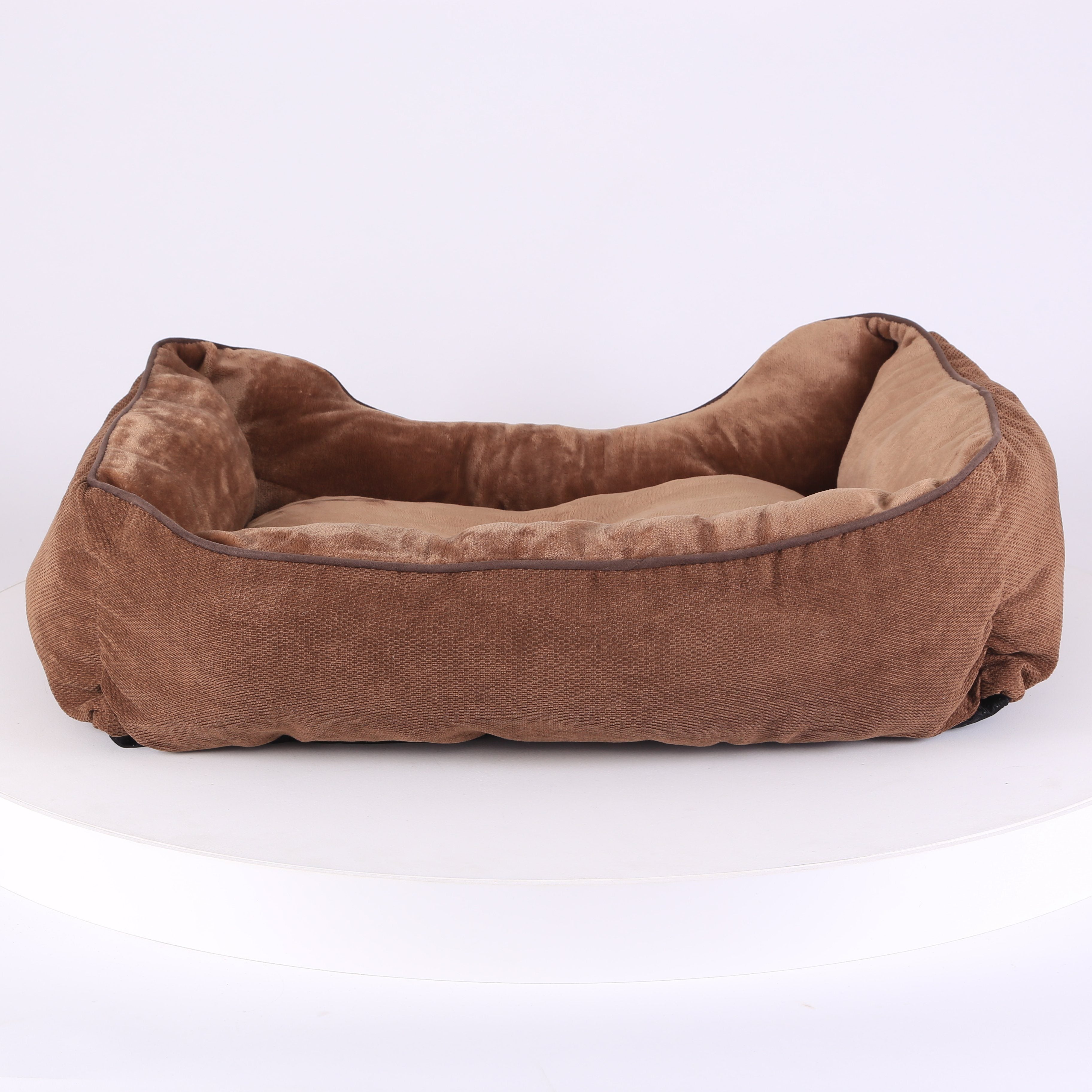 Chester Box Dog Bed - Chocolate Brown Dog Bed Scruffs®