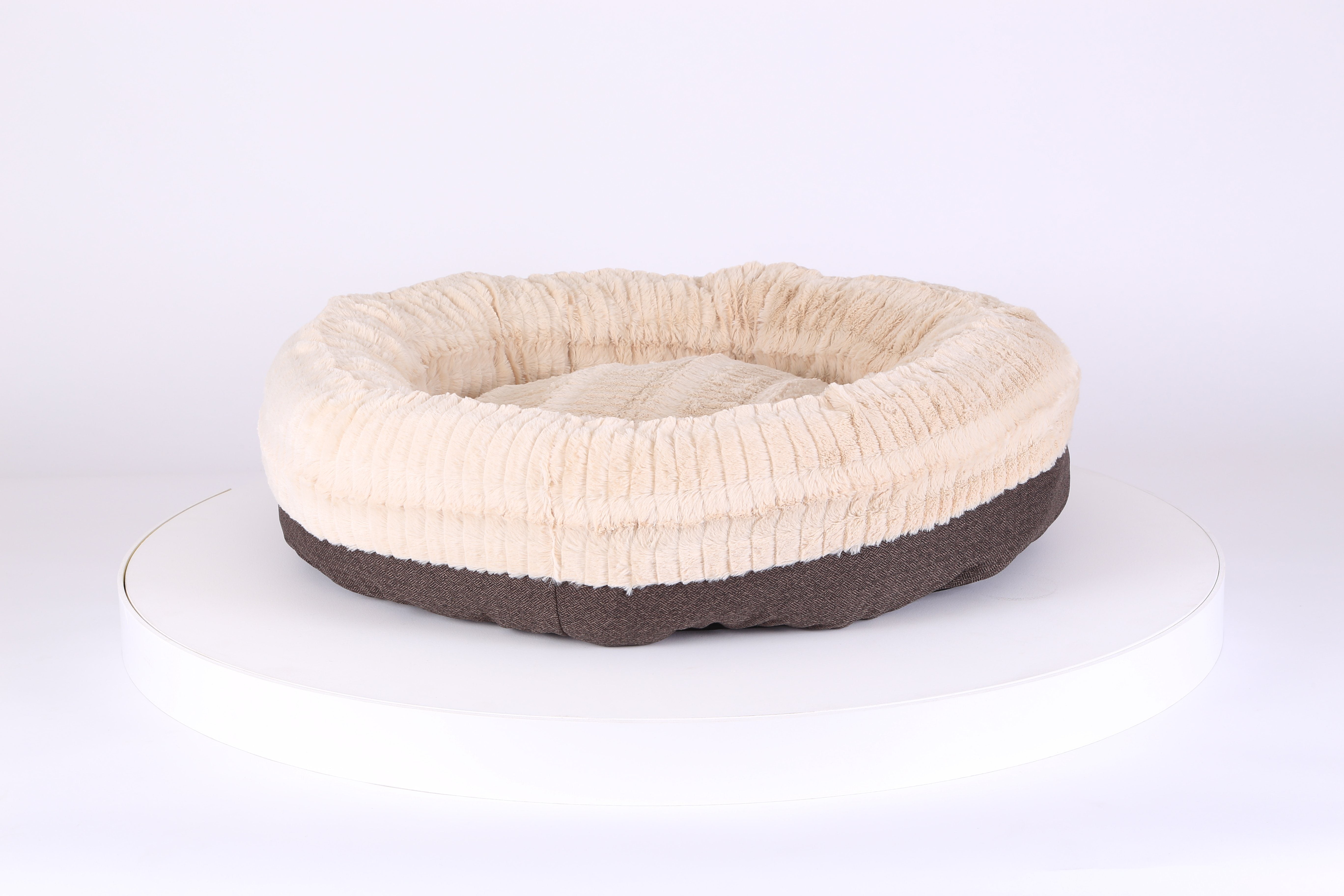 Ellen Donut Bed - Grey Dog Bed Scruffs® 