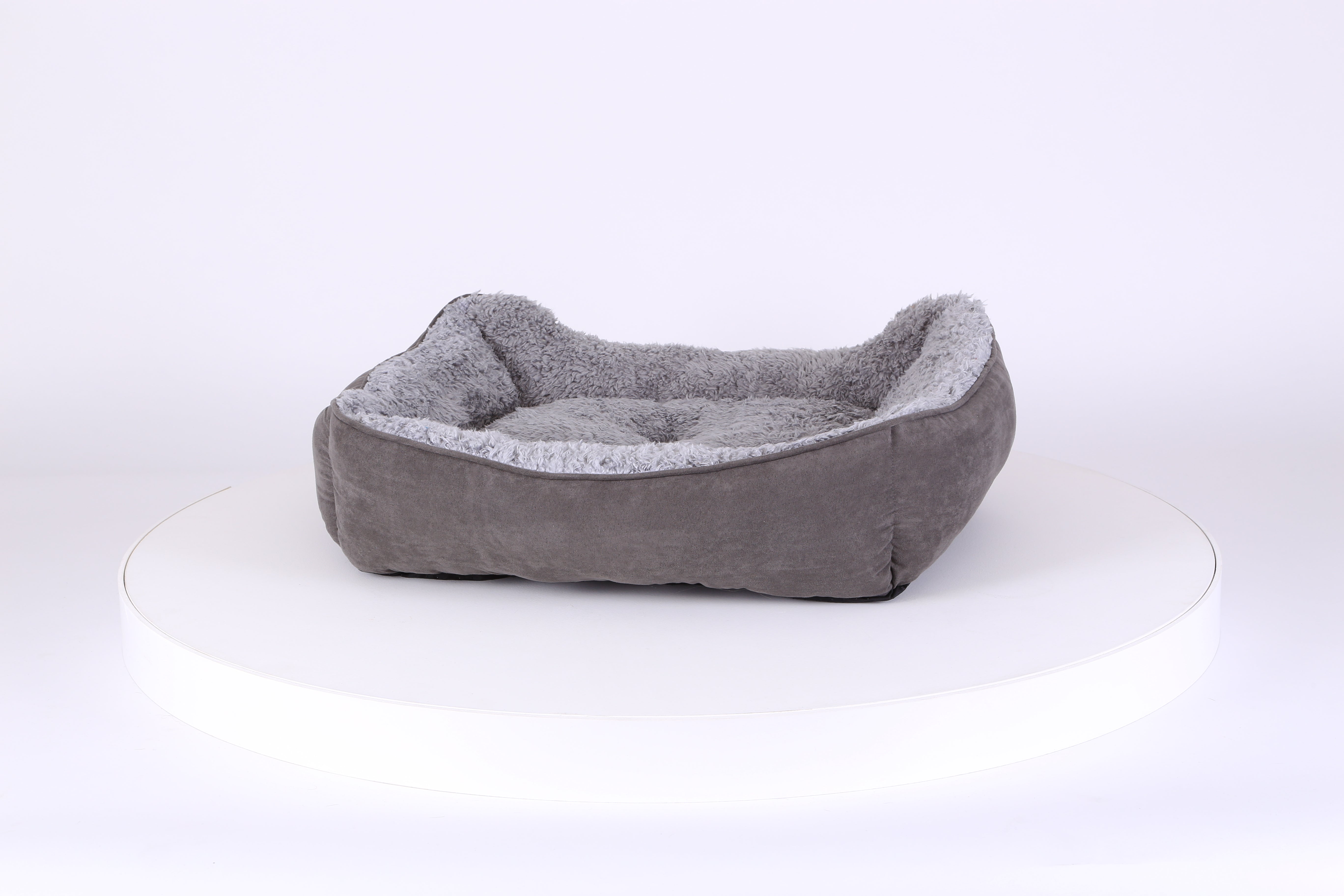 Cosy Soft-Walled Dog Bed - Grey Dog Bed Scruffs® 
