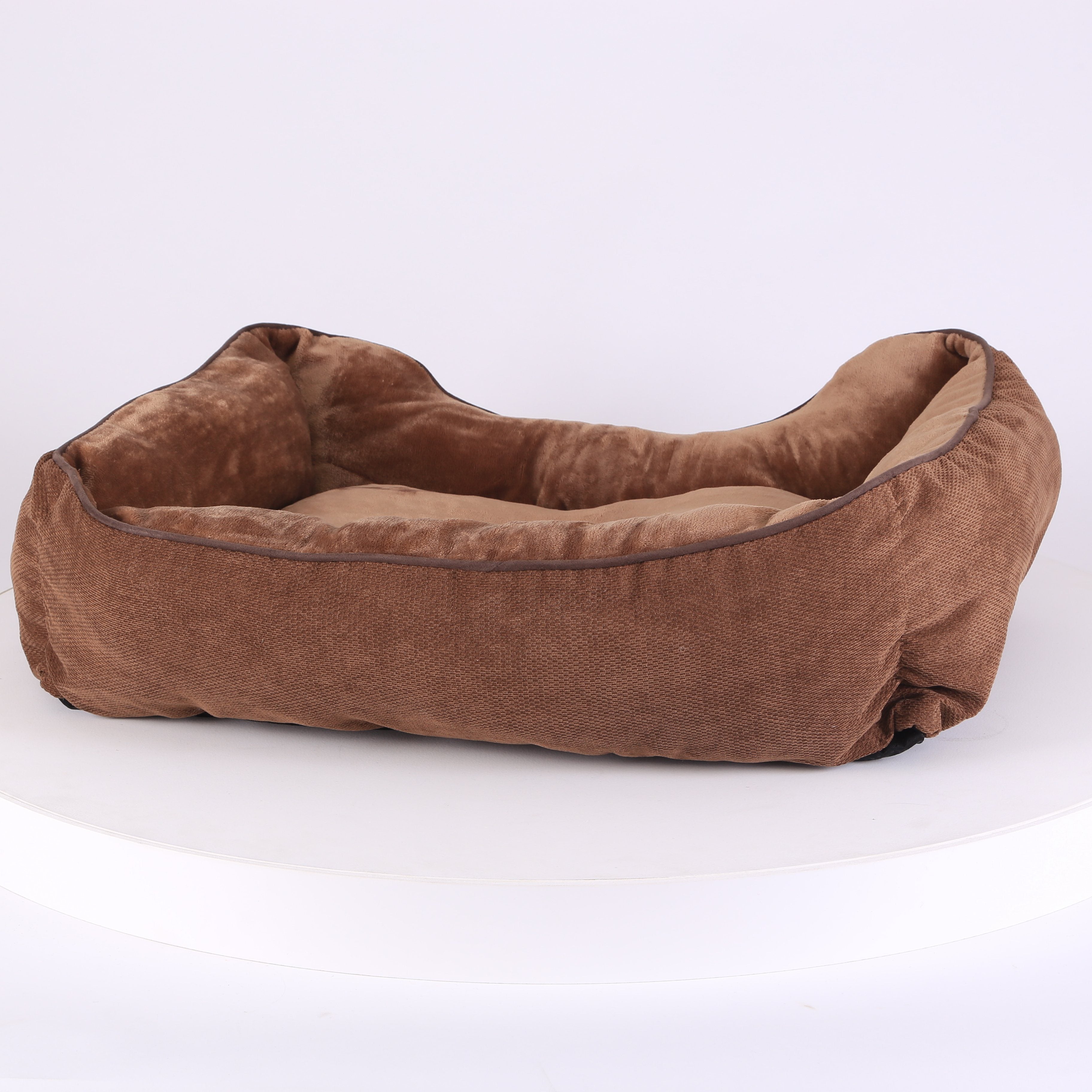 Chester Box Dog Bed - Chocolate Brown Dog Bed Scruffs®