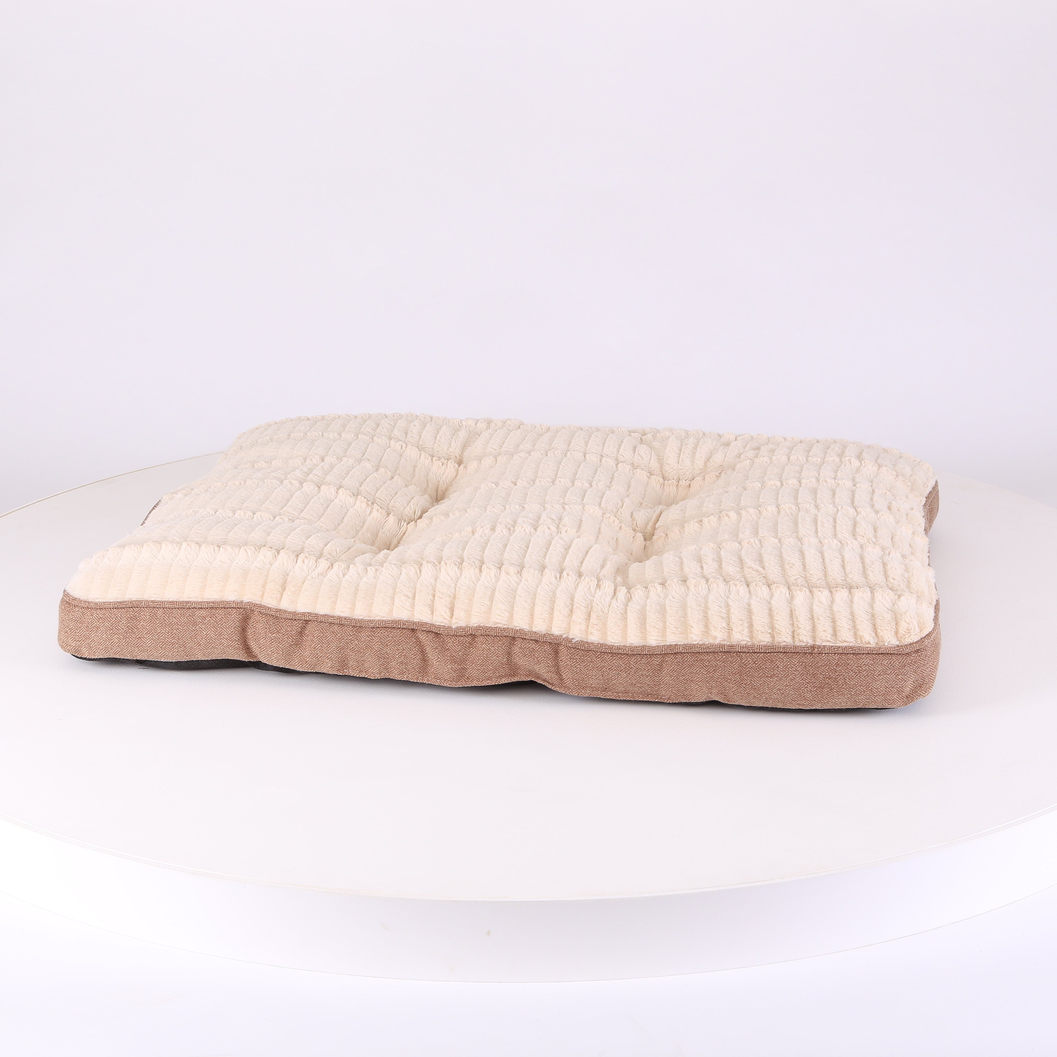 Ellen Dog Mattress - Tan Dog Bed Scruffs®