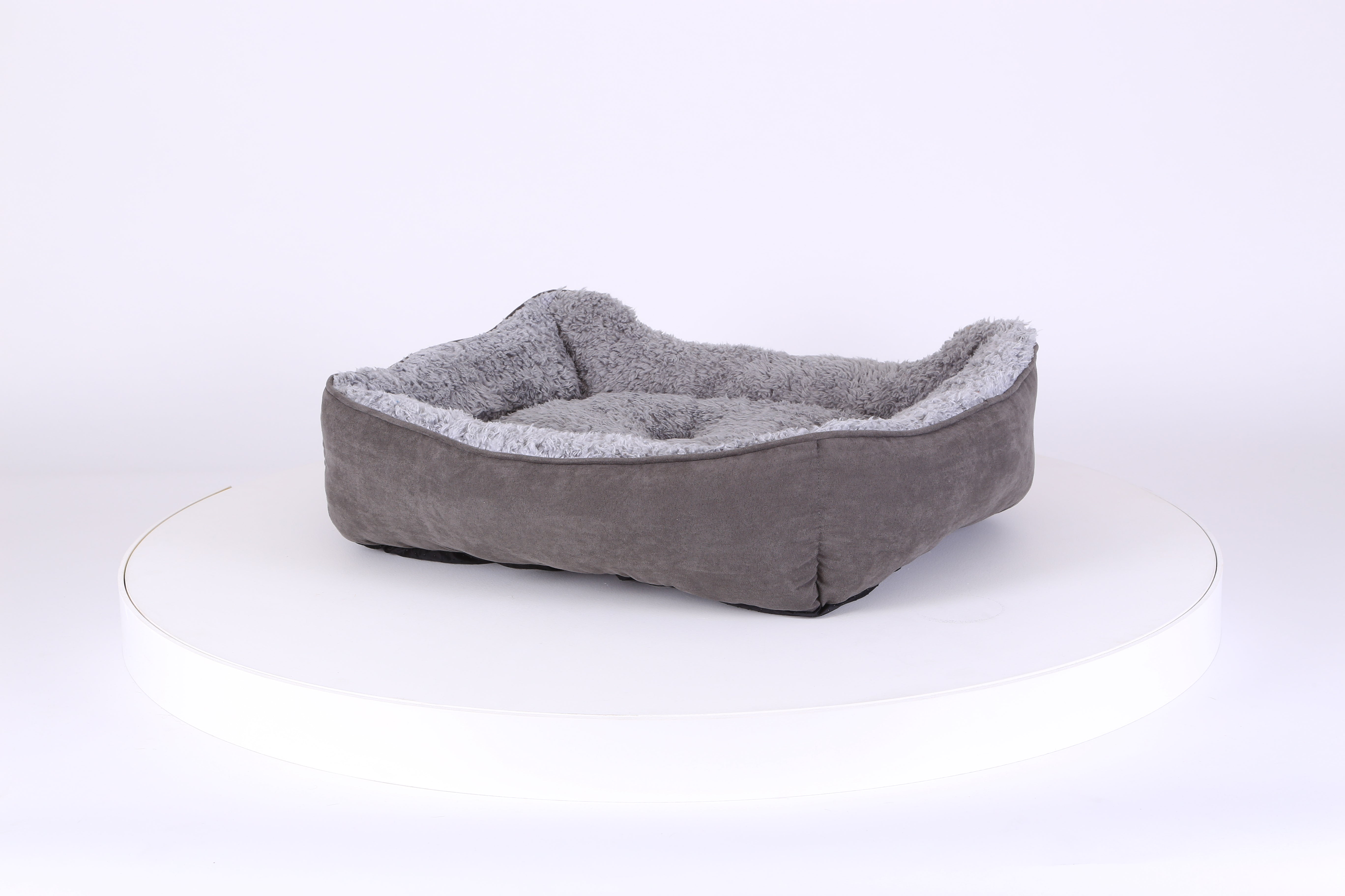 Cosy Soft-Walled Dog Bed - Grey Dog Bed Scruffs® 
