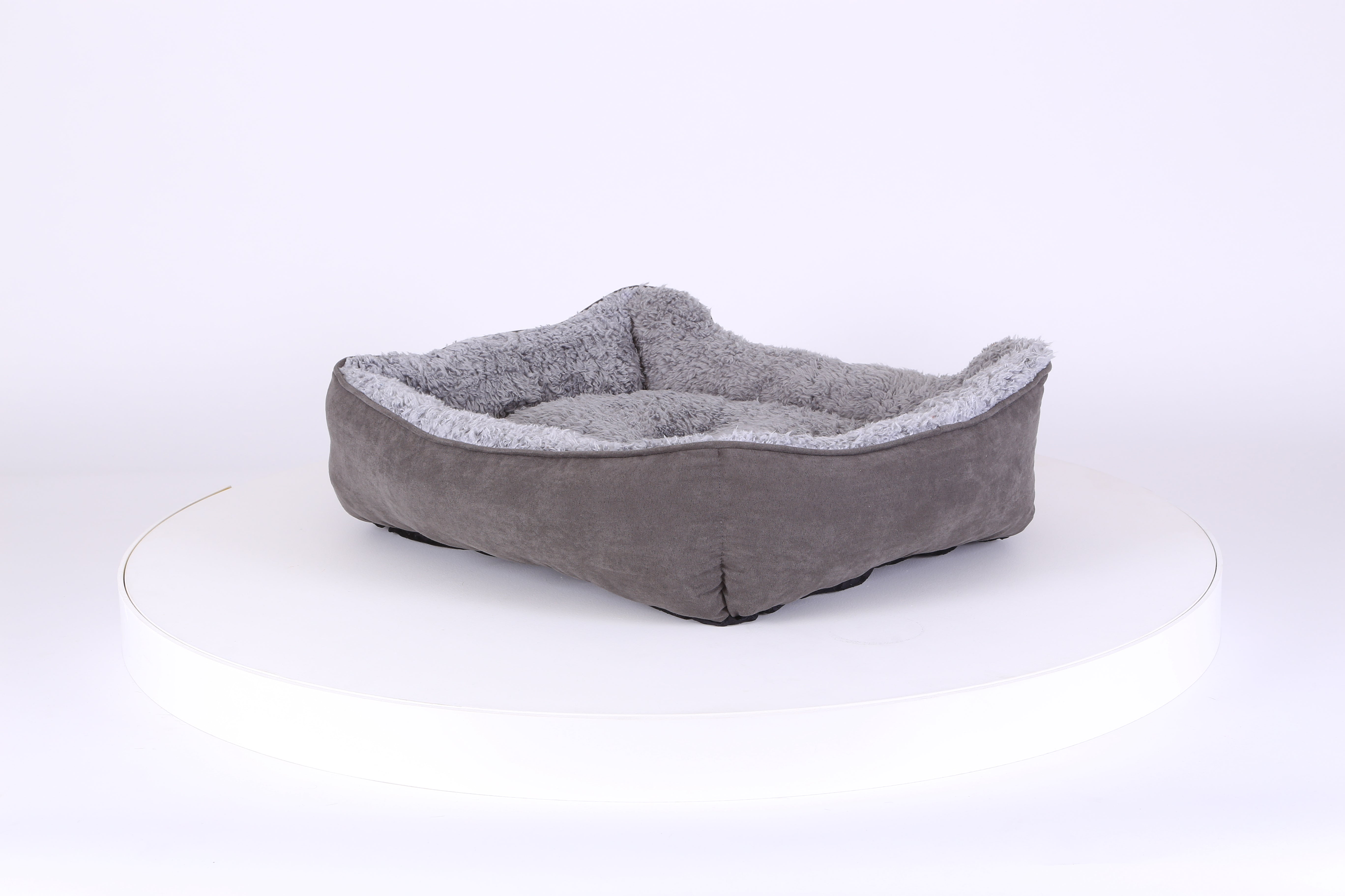 Cosy Soft-Walled Dog Bed - Grey Dog Bed Scruffs® 