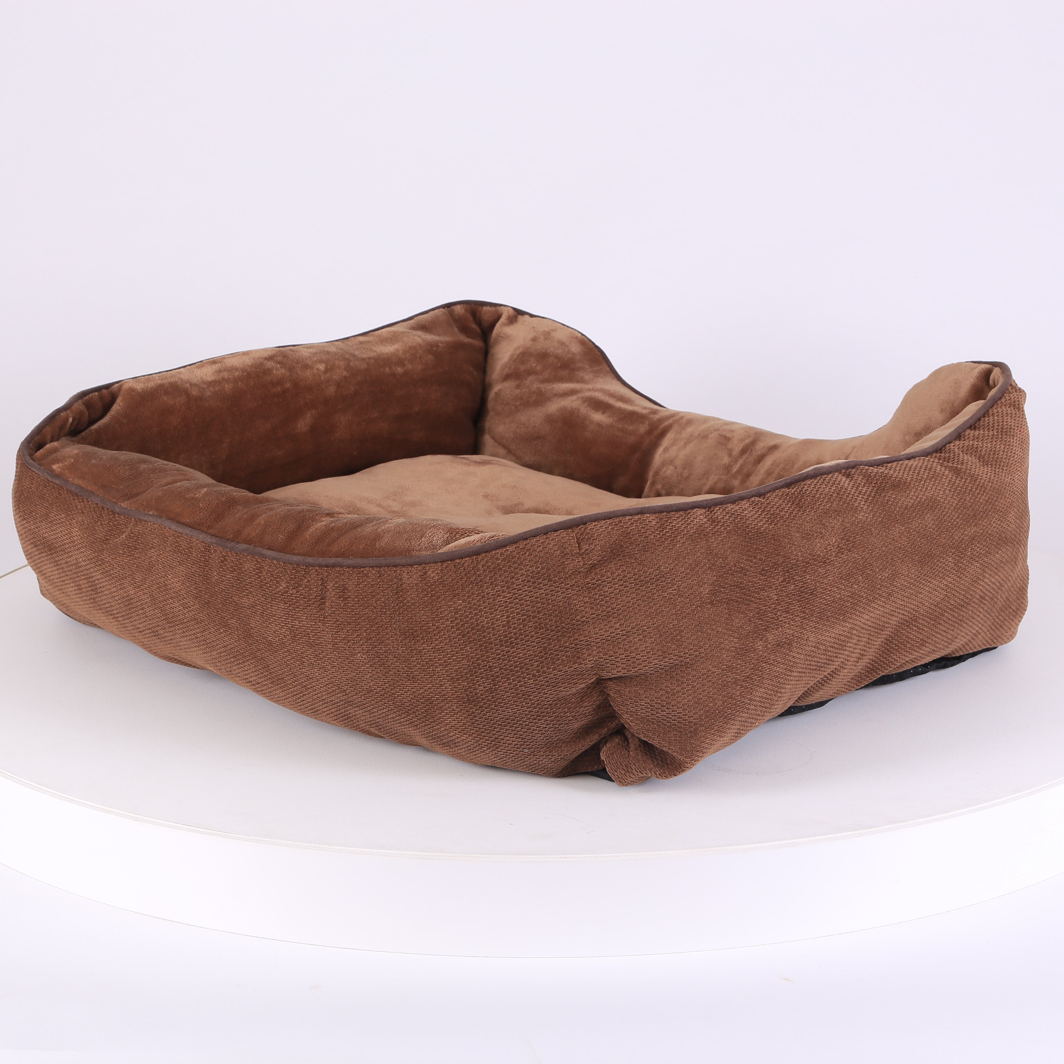 Chester Box Dog Bed - Chocolate Brown Dog Bed Scruffs®