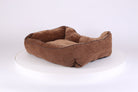 Chester Box Dog Bed - Chocolate Brown Dog Bed Scruffs®