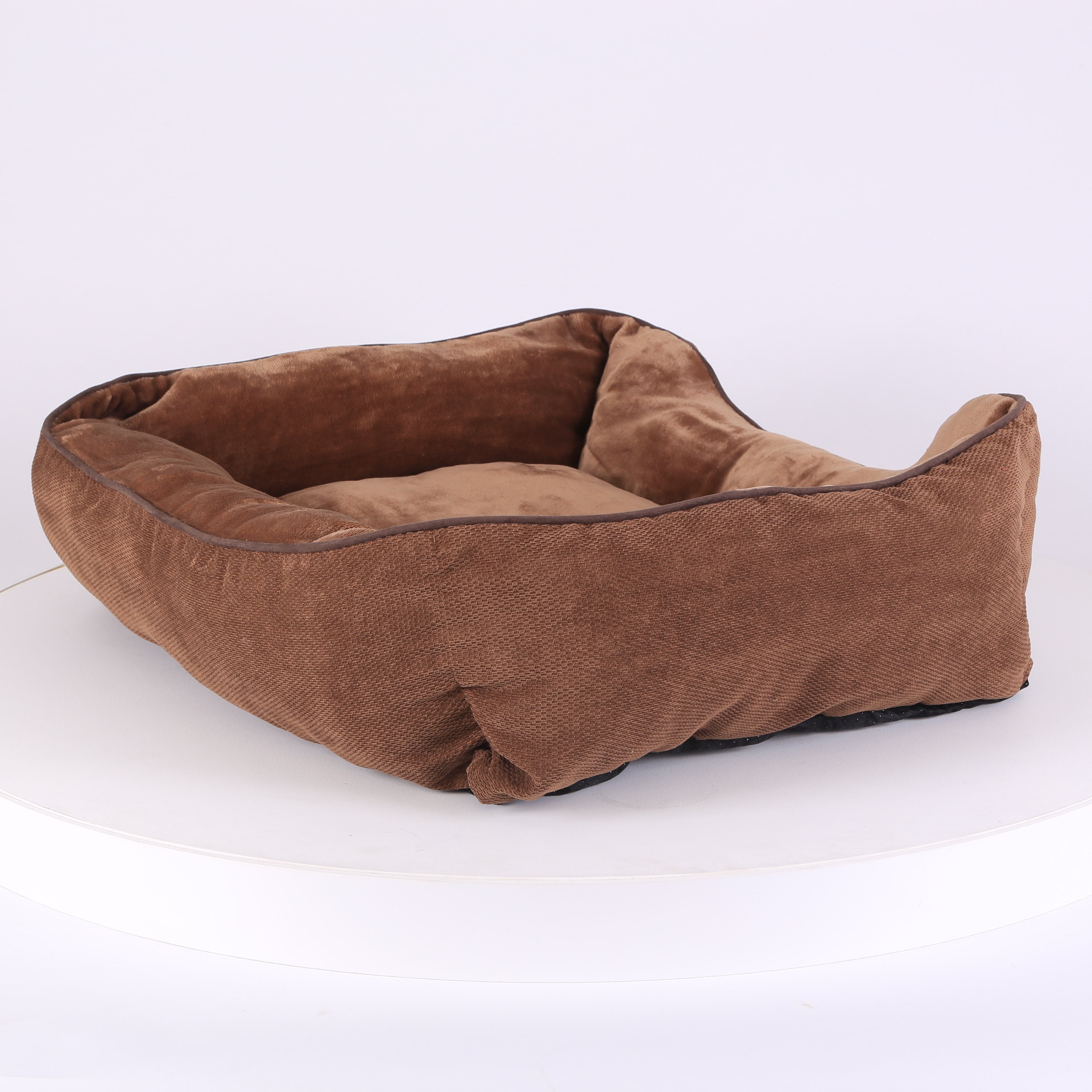 Chester Box Dog Bed - Chocolate Brown Dog Bed Scruffs®