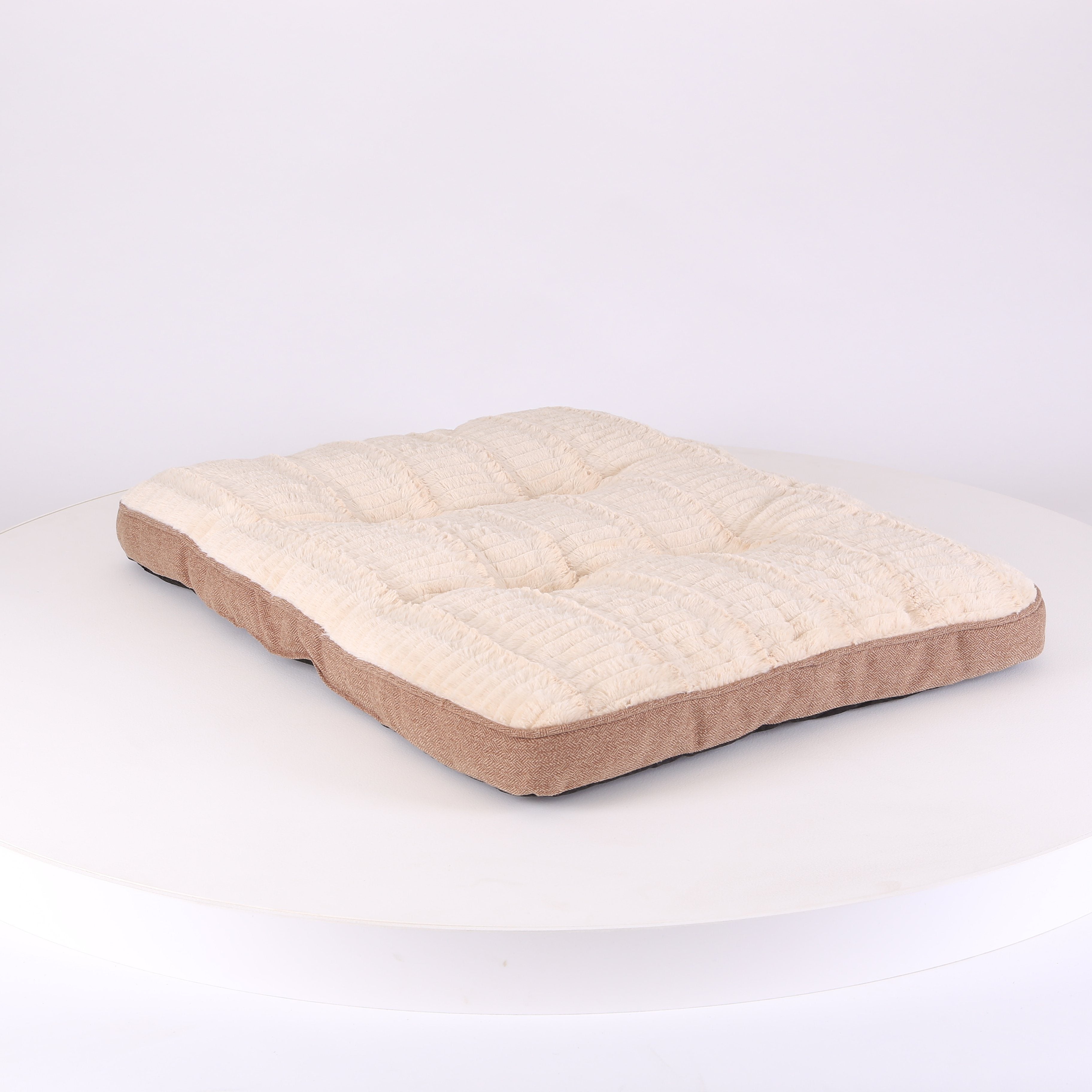 Ellen Dog Mattress - Tan Dog Bed Scruffs®