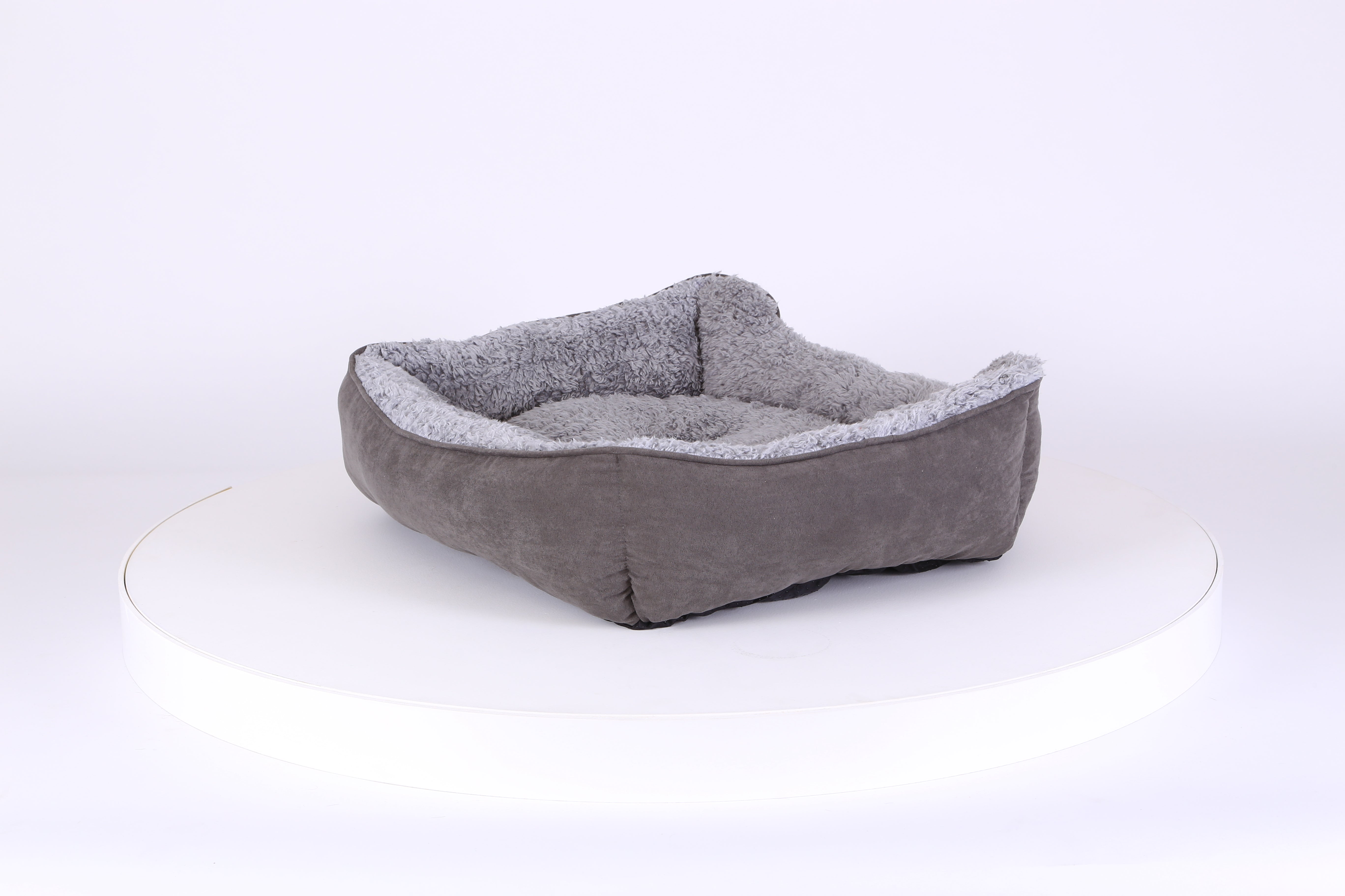 Cosy Soft-Walled Dog Bed - Grey Dog Bed Scruffs® 