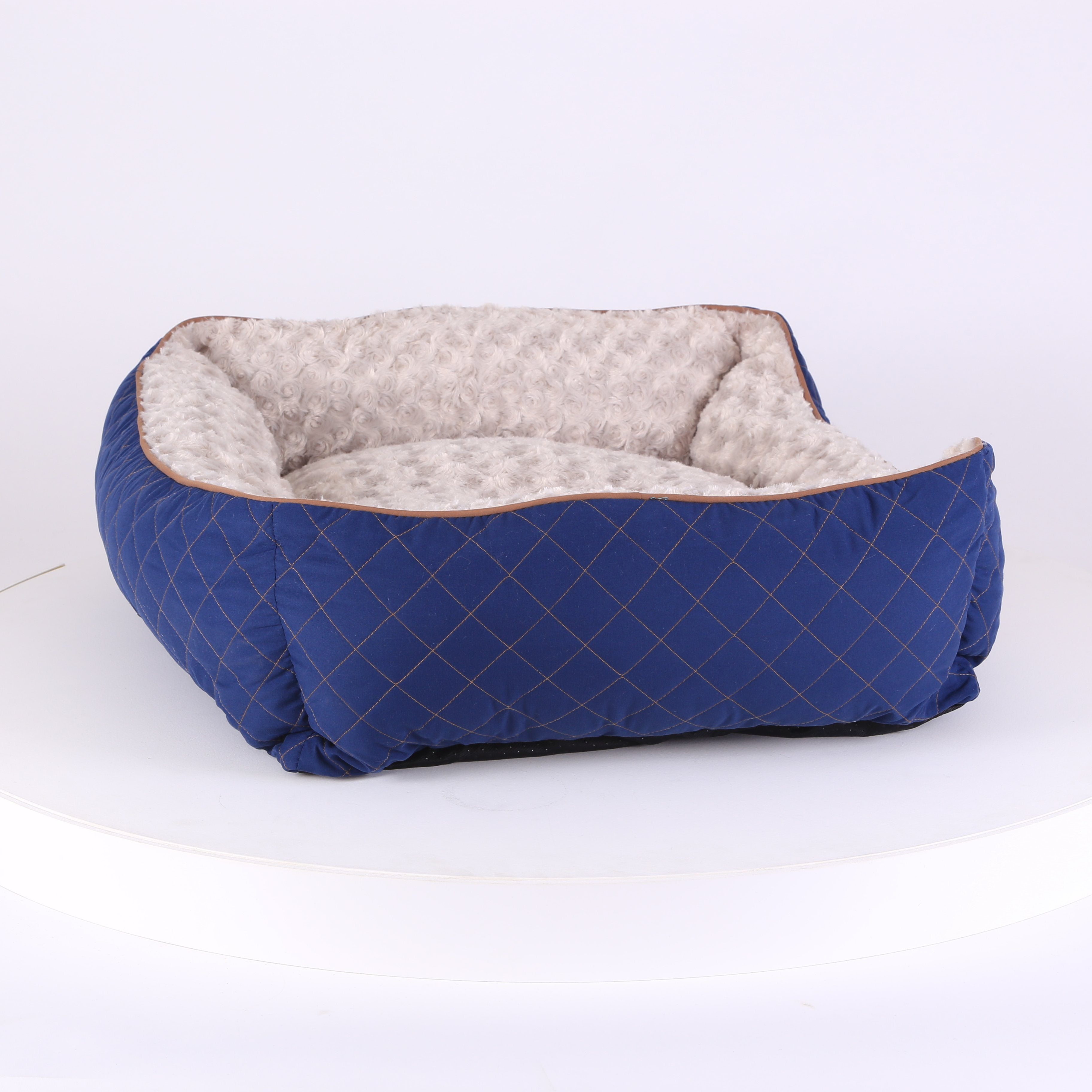 Wilton Box Dog Bed - Blue Dog Bed Scruffs®