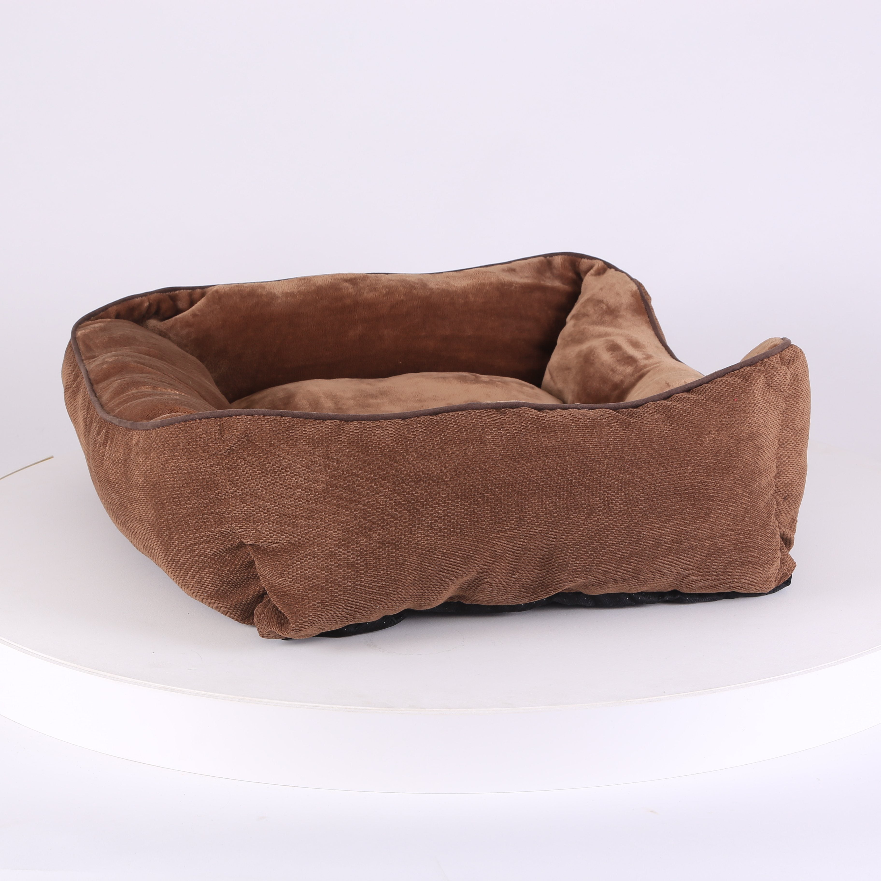 Chester Box Dog Bed - Chocolate Brown Dog Bed Scruffs®