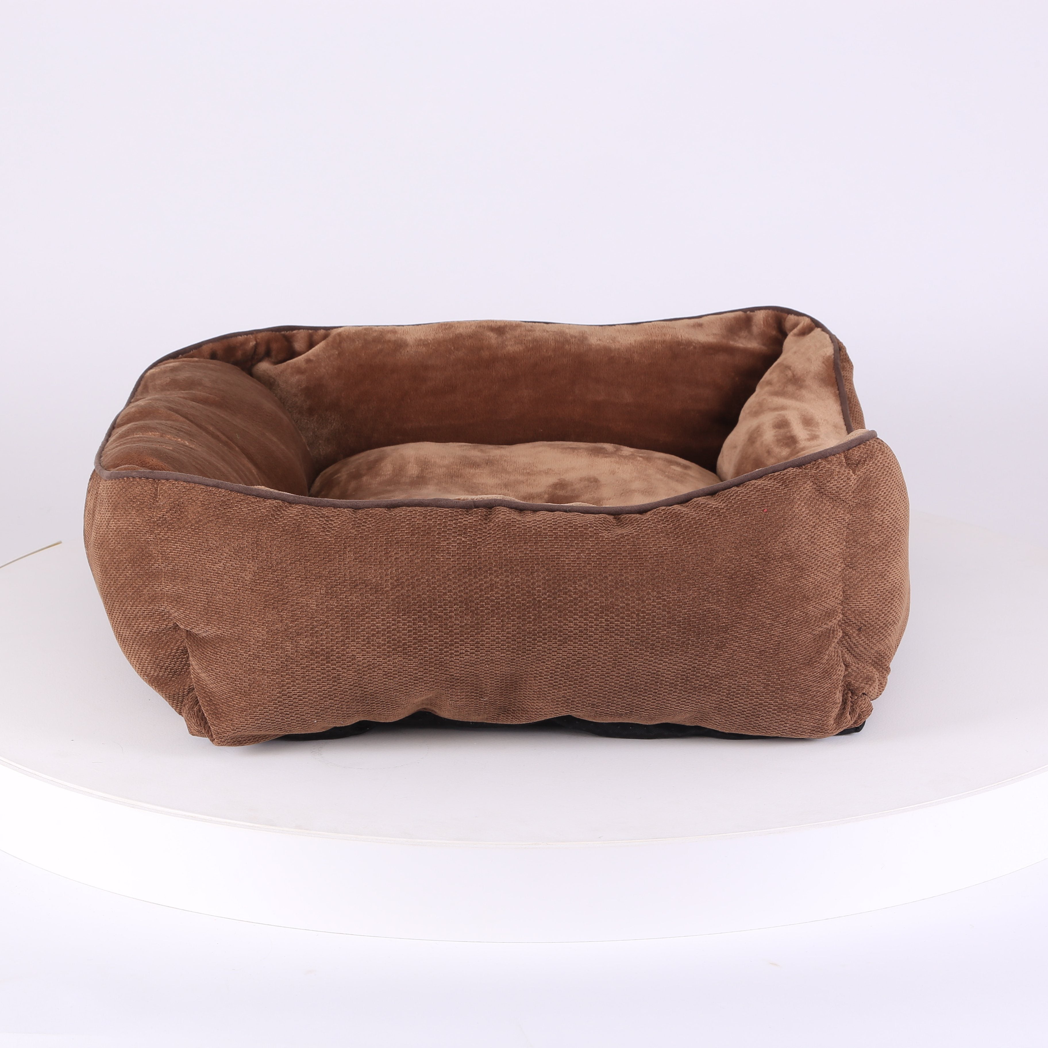 Chester Box Dog Bed - Chocolate Brown Dog Bed Scruffs®