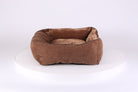 Chester Box Dog Bed - Chocolate Brown Dog Bed Scruffs®