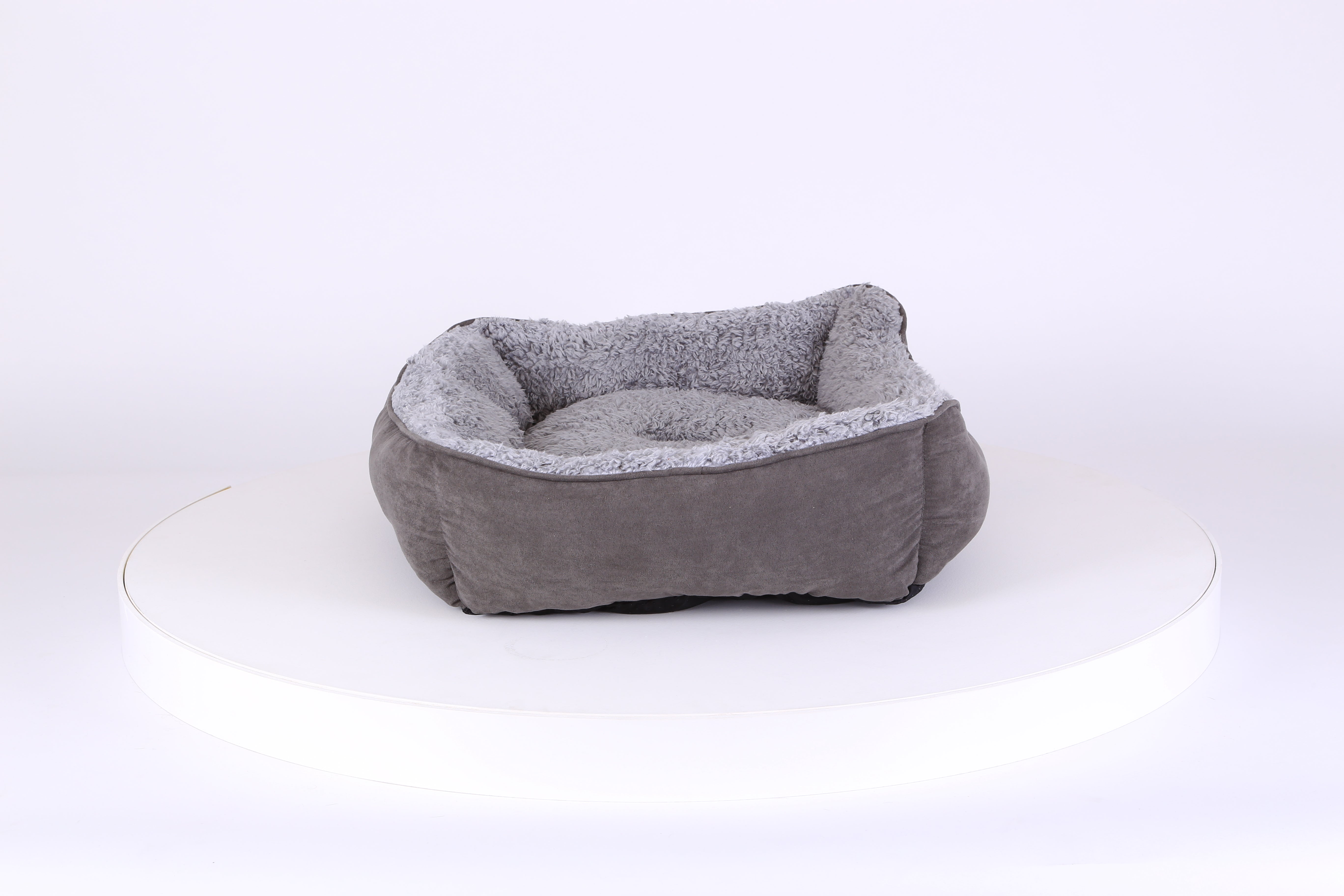 Cosy Soft-Walled Dog Bed - Grey Dog Bed Scruffs® 
