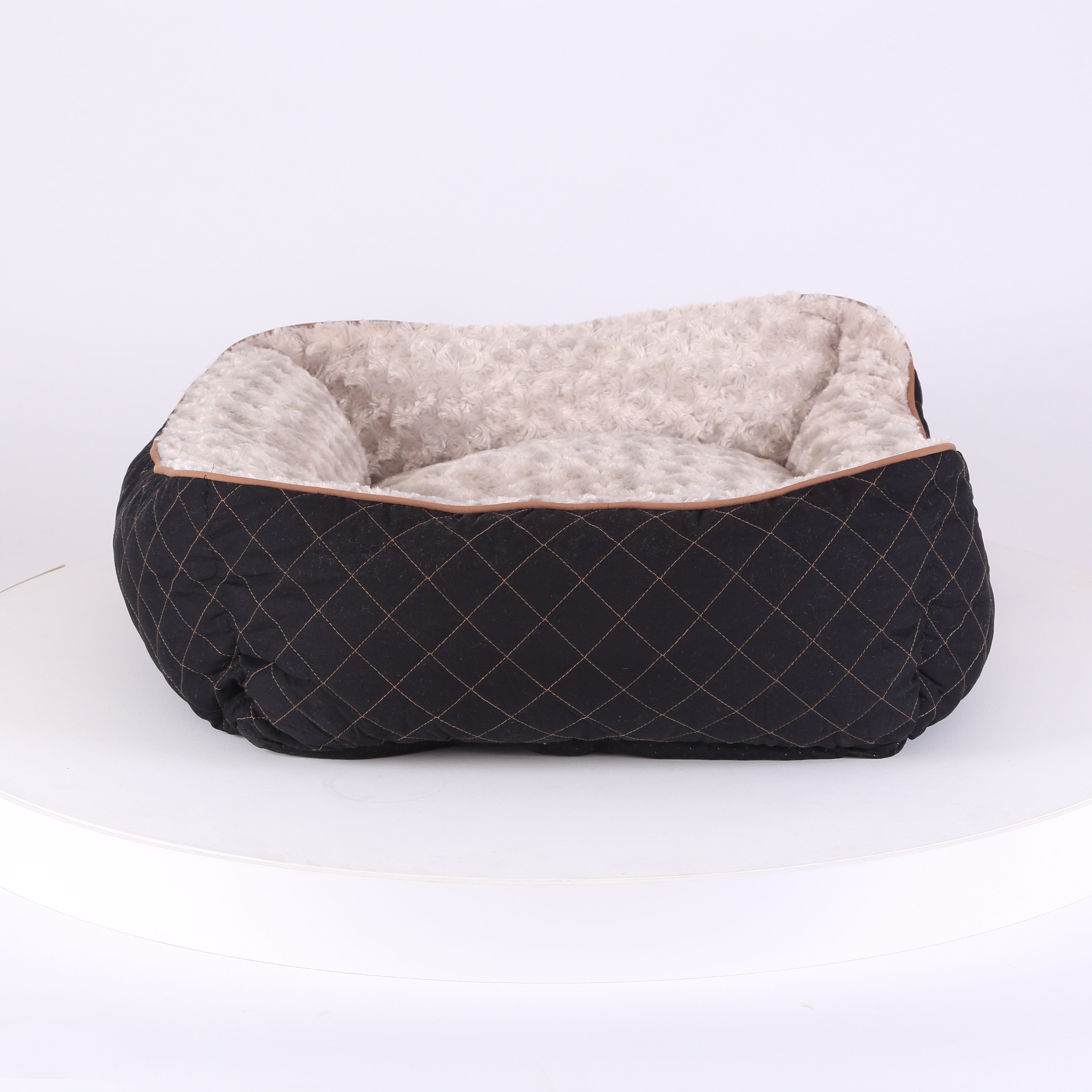 Wilton Box Dog Bed - Black Dog Bed Scruffs®