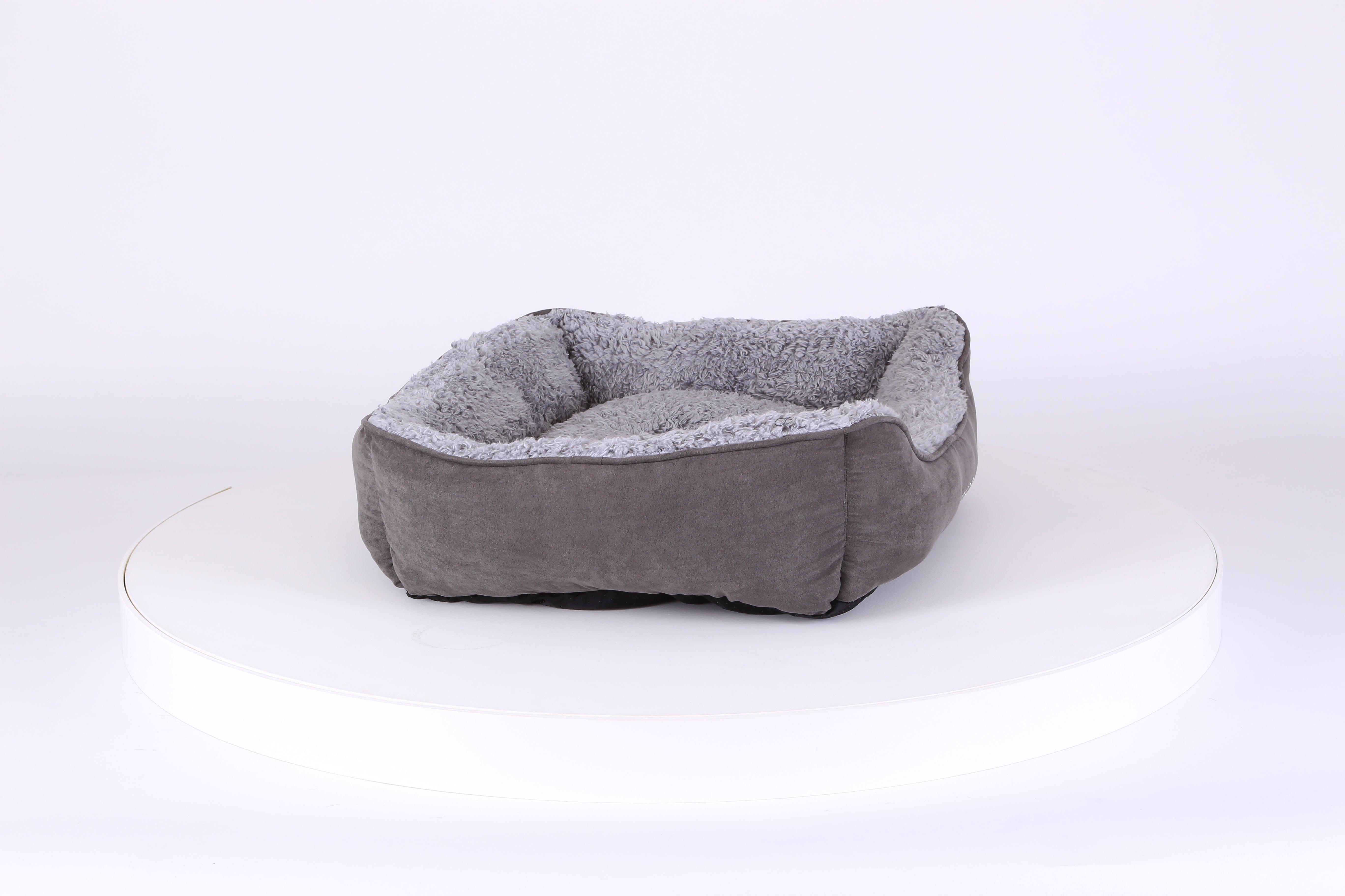 Cosy Soft-Walled Dog Bed - Grey Dog Bed Scruffs® 