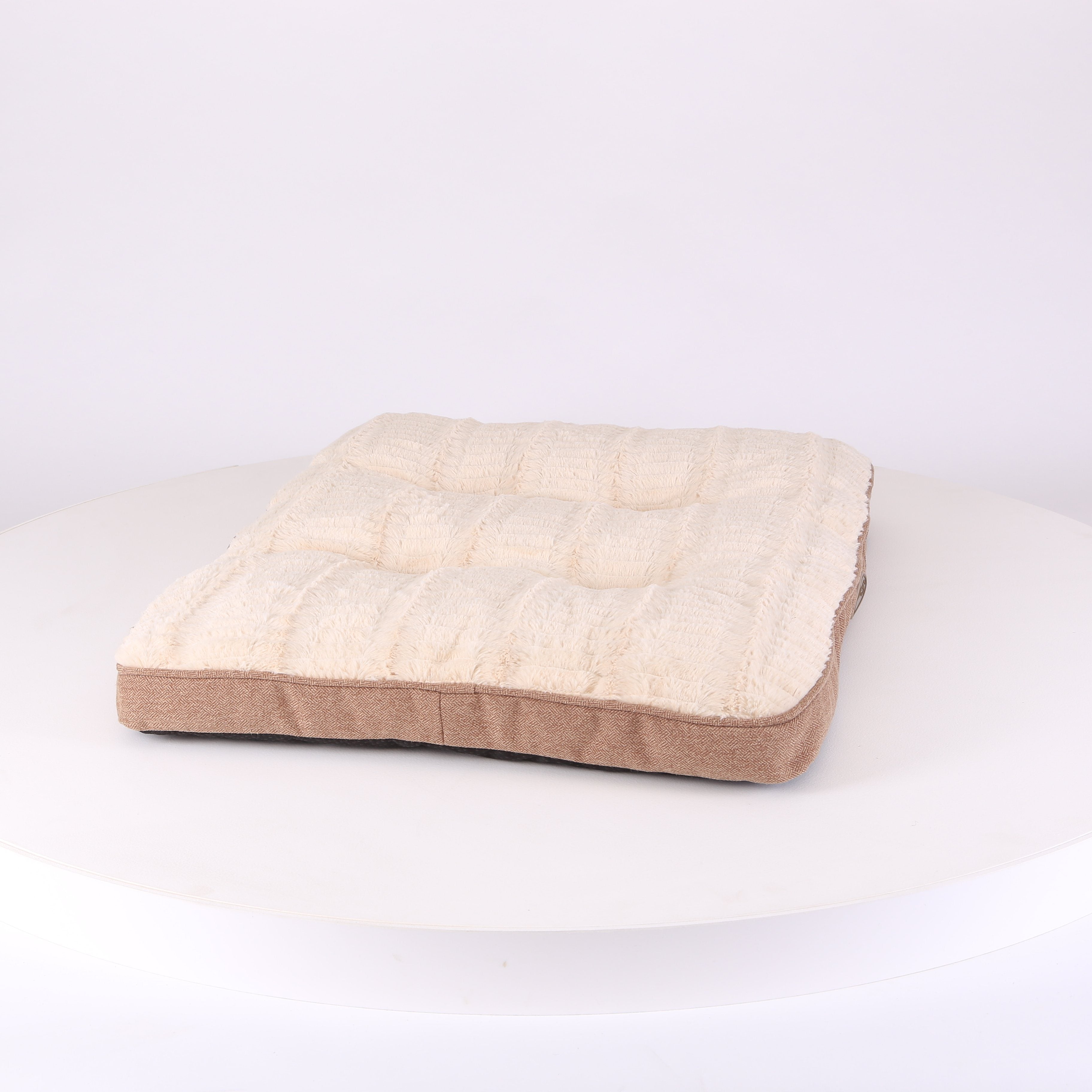 Ellen Dog Mattress - Tan Dog Bed Scruffs®