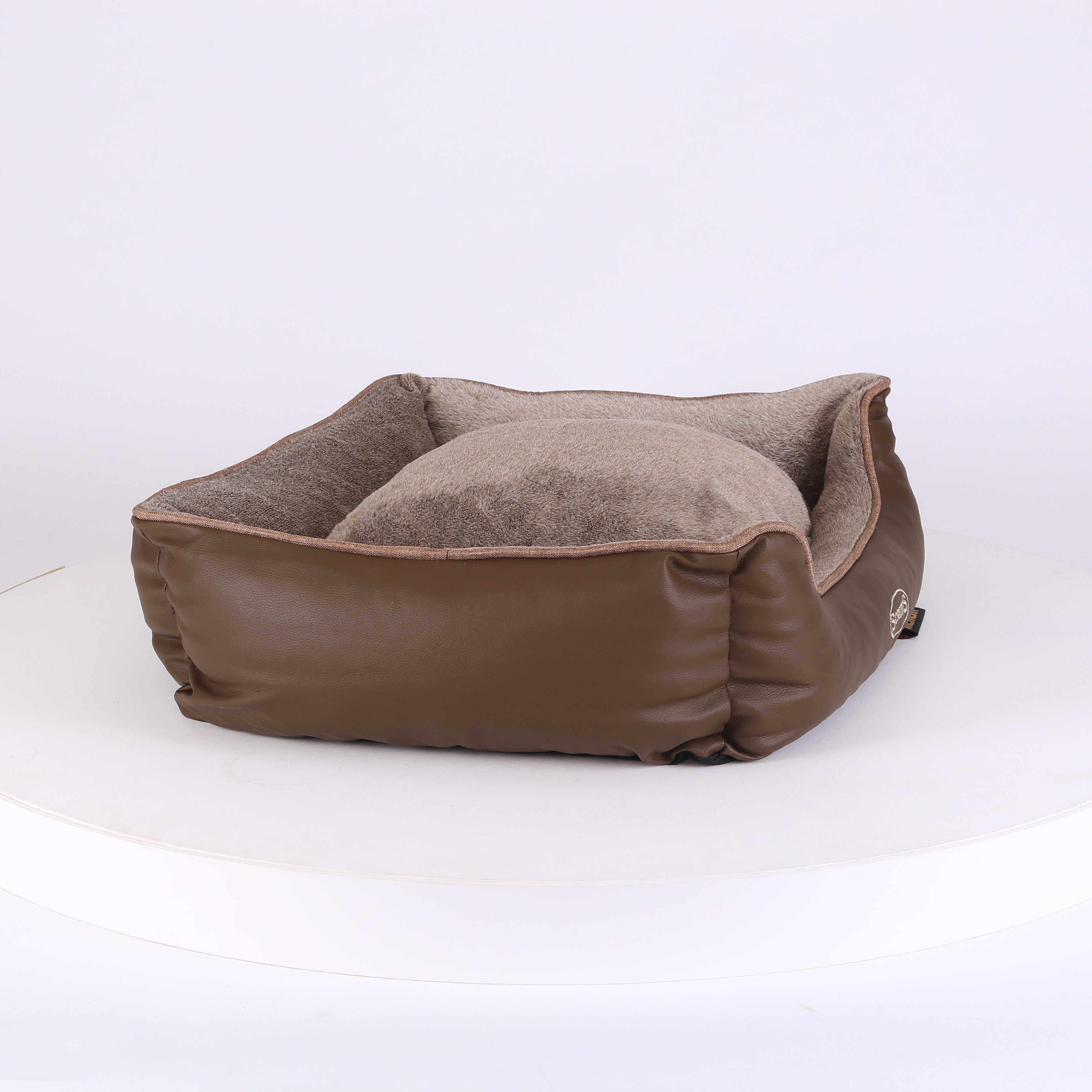 Chateau Box Bed - Latte Dog Bed Scruffs®