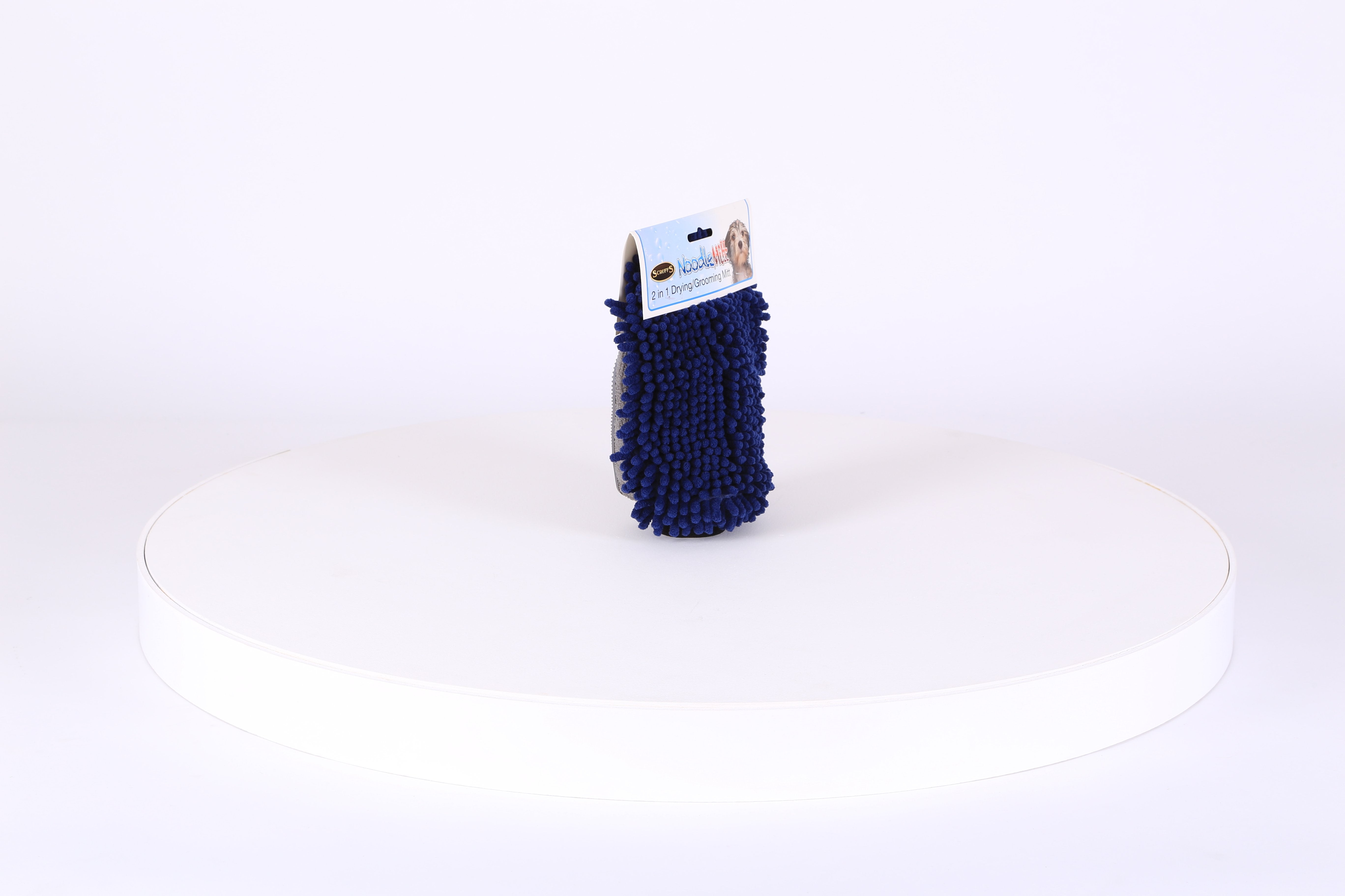 Noodle Dry Mitt - Blue Dog Grooming Scruffs® 