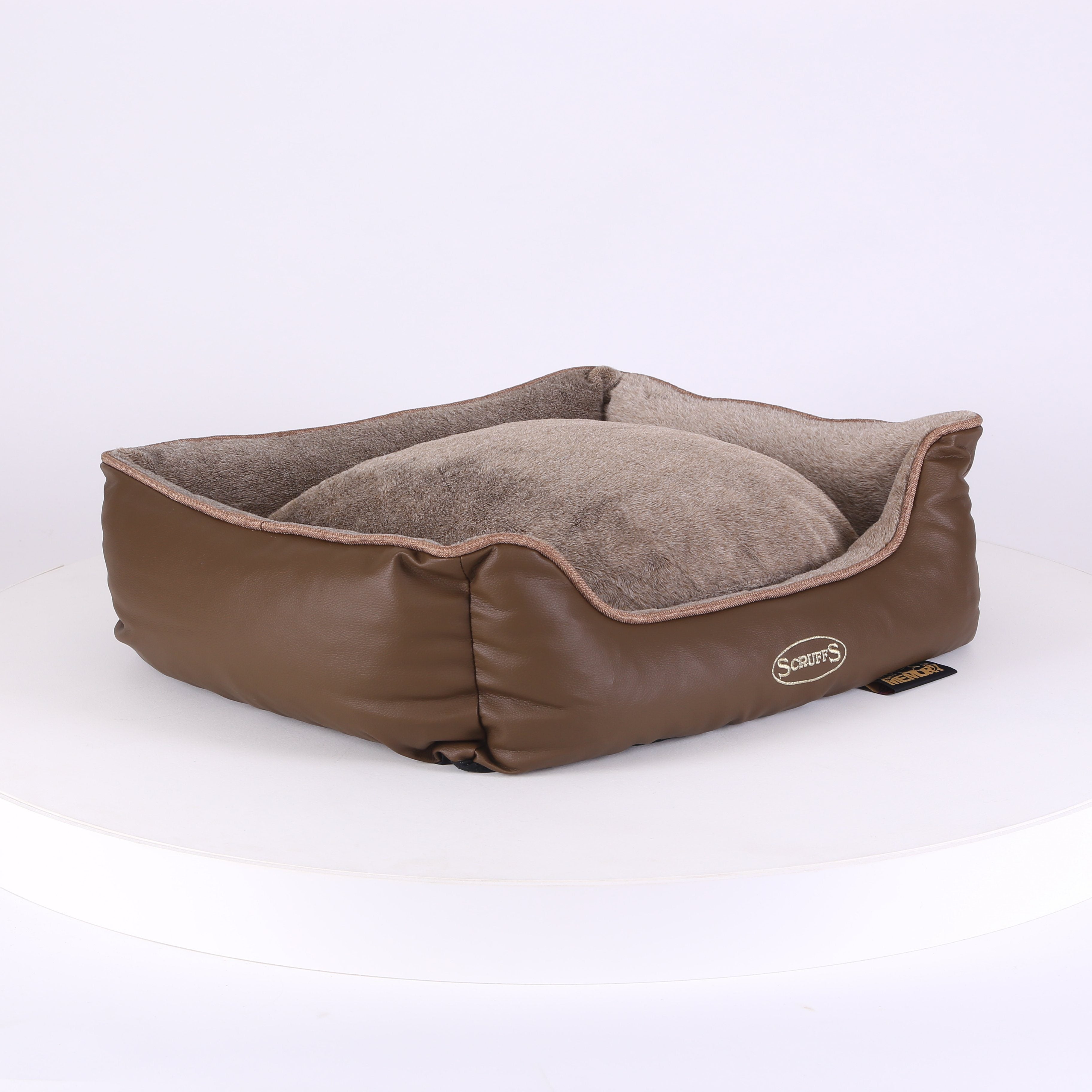 Chateau Box Bed - Latte Dog Bed Scruffs®
