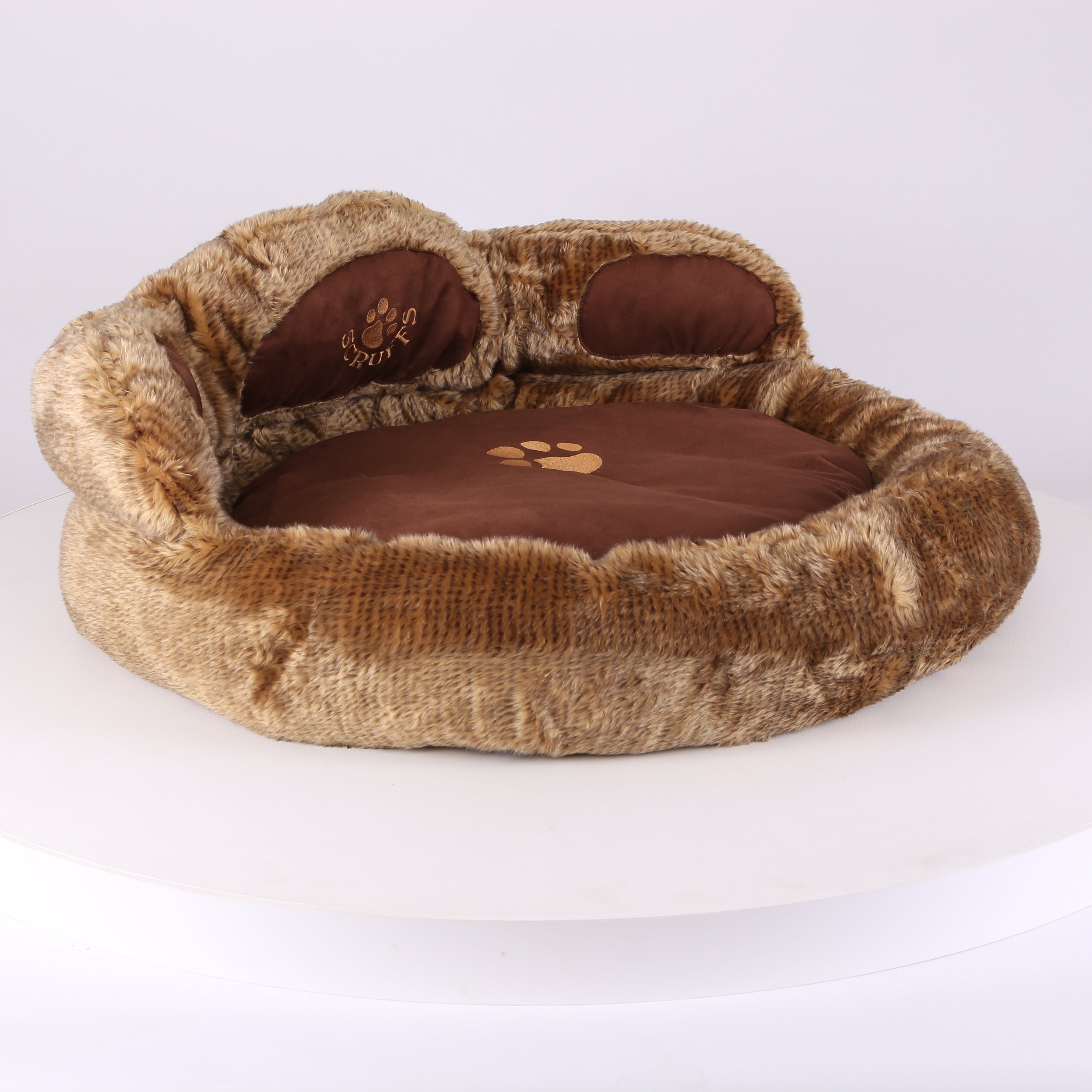 Cub Bear Dog Bed - Teddy Brown Scruffs®