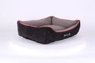 Thermal Box Bed - Black & Grey Dog Bed Scruffs®