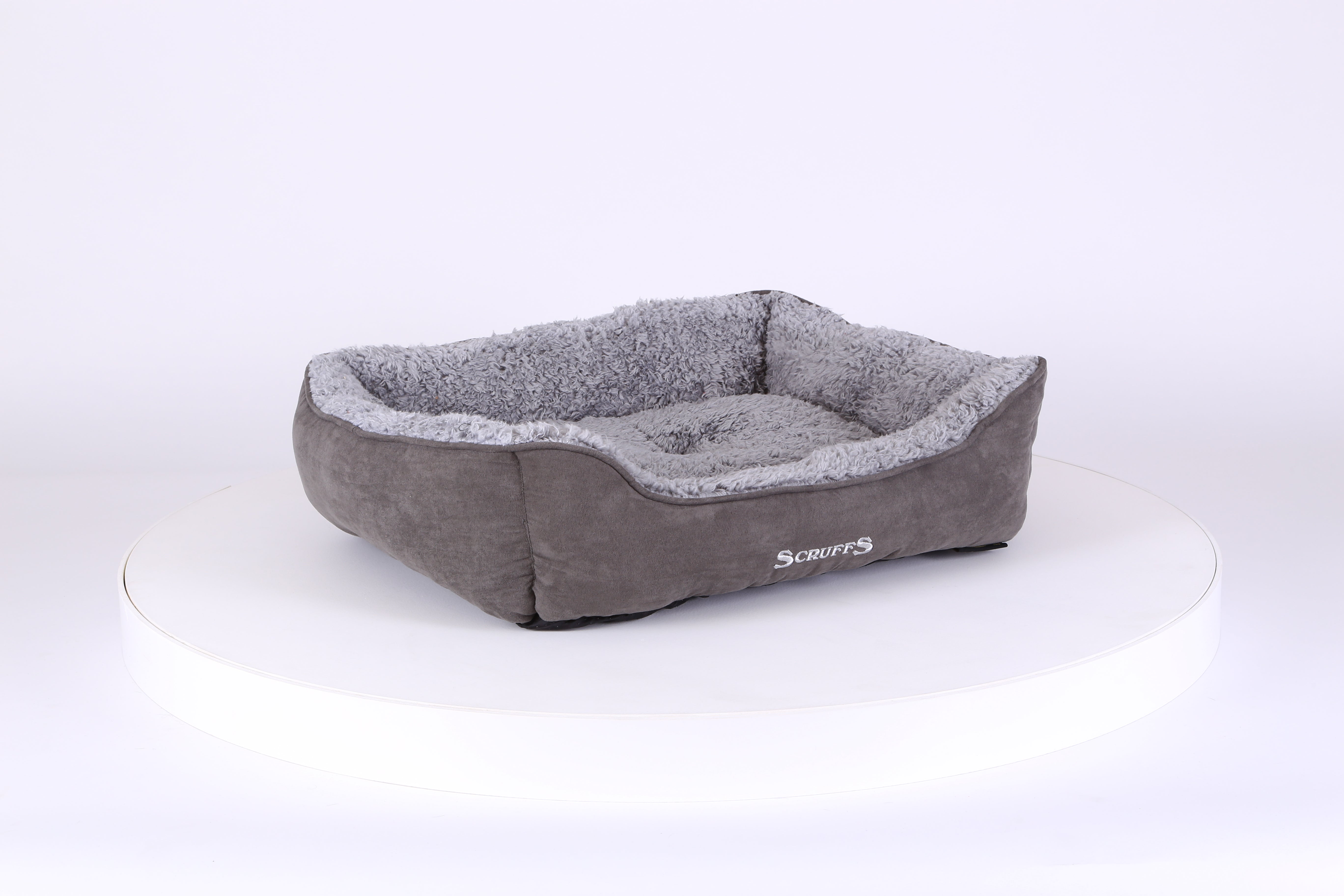 Cosy Soft-Walled Dog Bed - Grey Dog Bed Scruffs® 