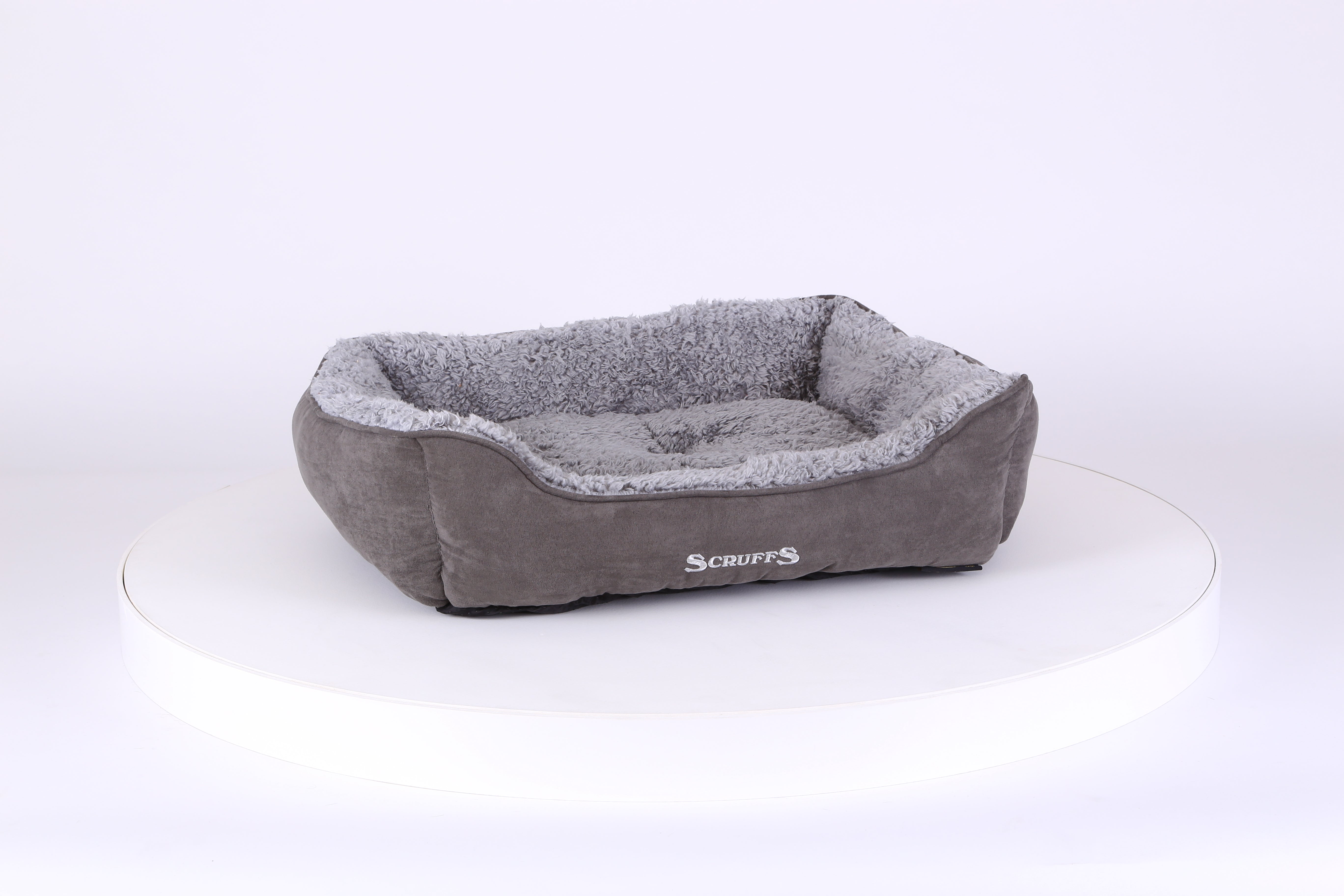 Cosy Soft-Walled Dog Bed - Grey Dog Bed Scruffs® 