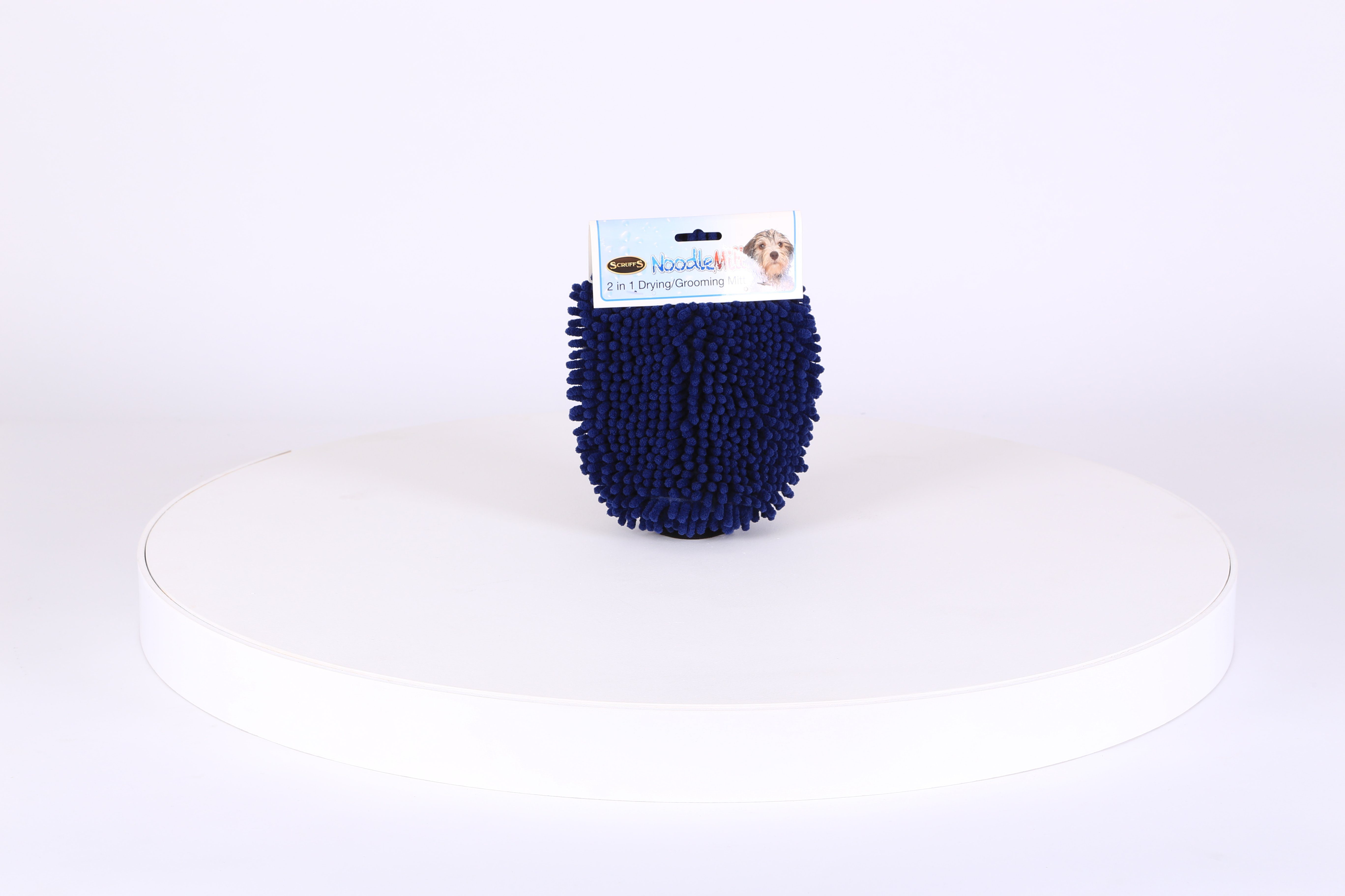 Noodle Dry Mitt - Blue Dog Grooming Scruffs® 