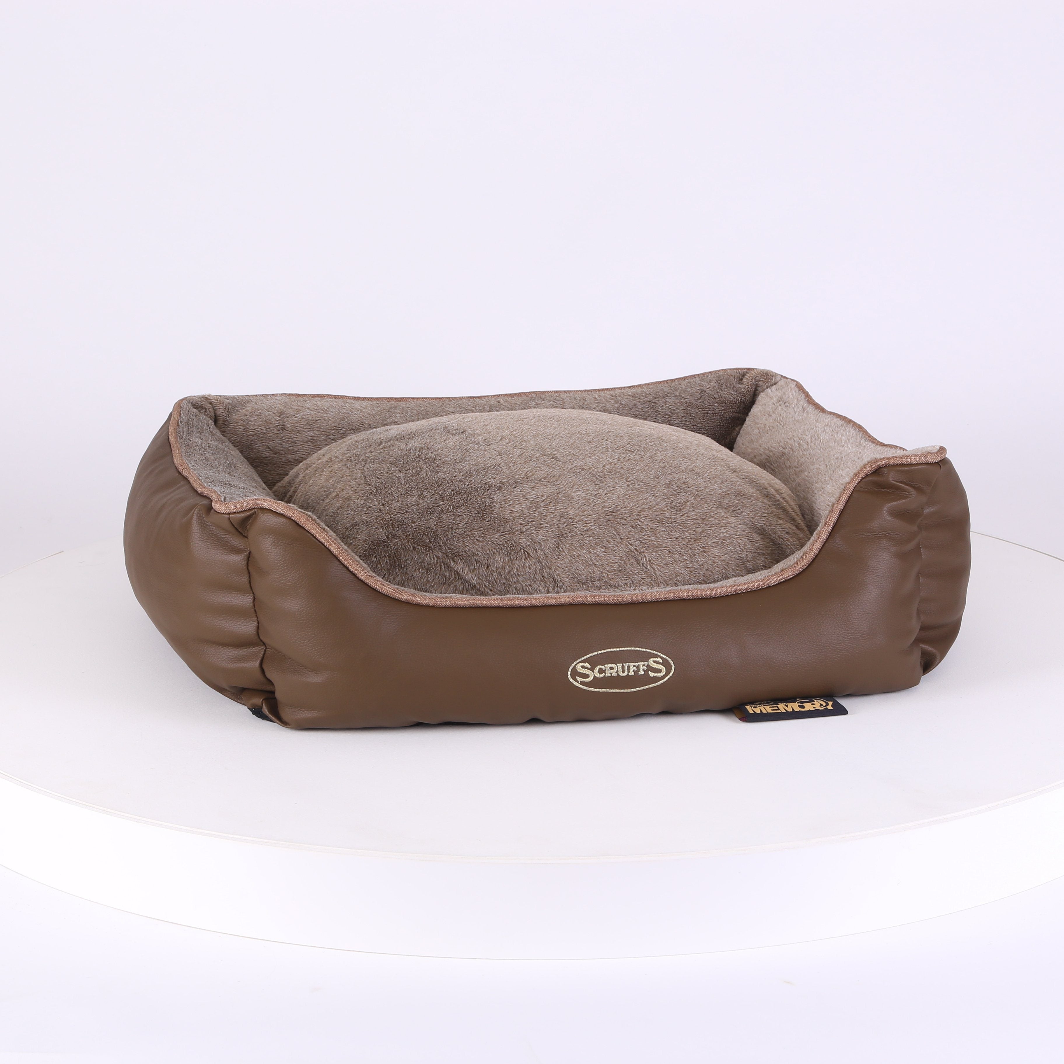 Chateau Box Bed - Latte Dog Bed Scruffs®