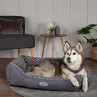 Wilton Box Dog Bed - Grey Dog Bed Scruffs®