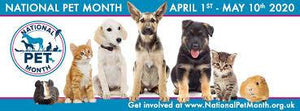 Treat Your Pet for National Pet Month
