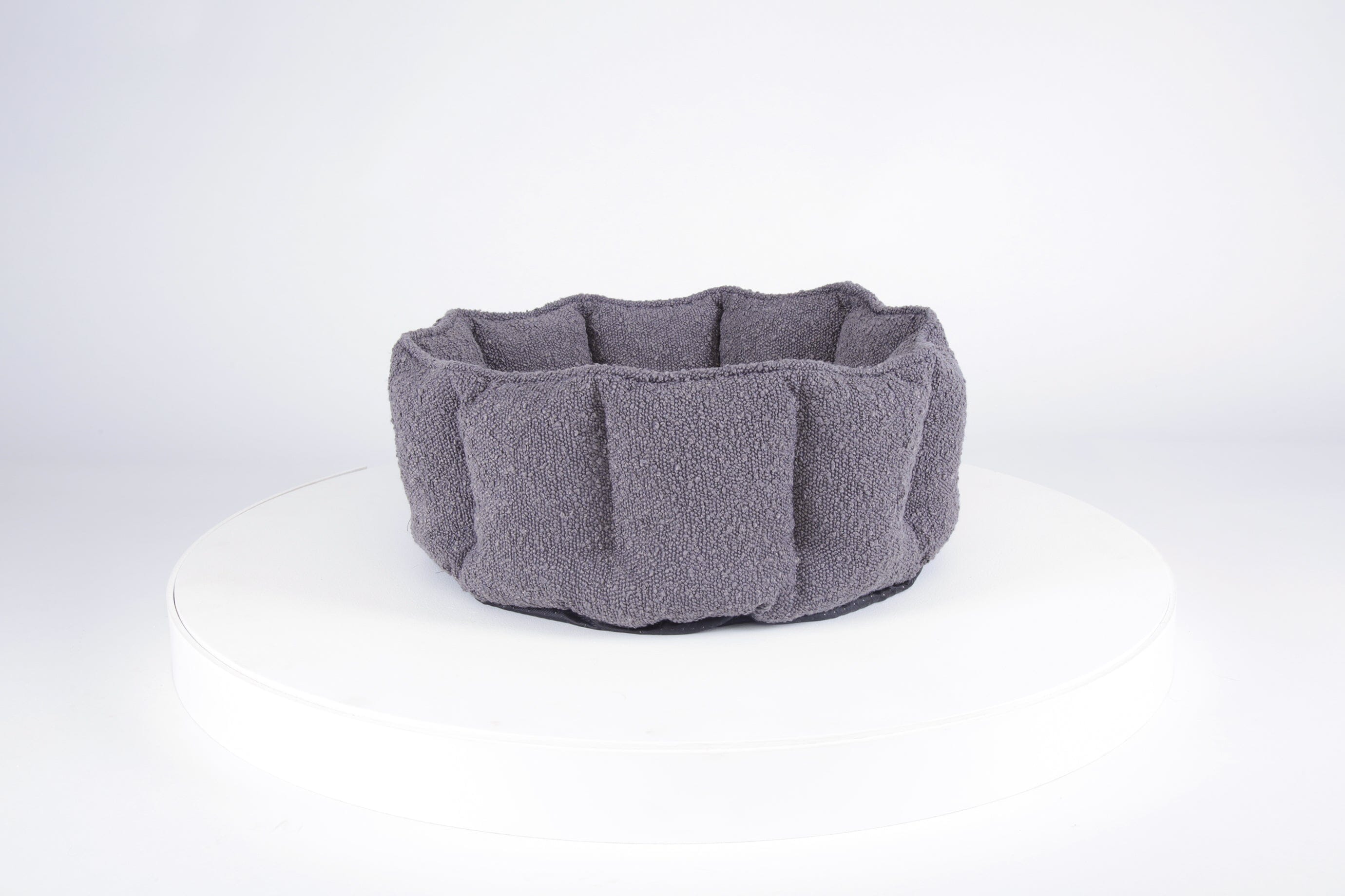Boucle Cat Bed - Slate Grey Cat Bed Scruffs® 