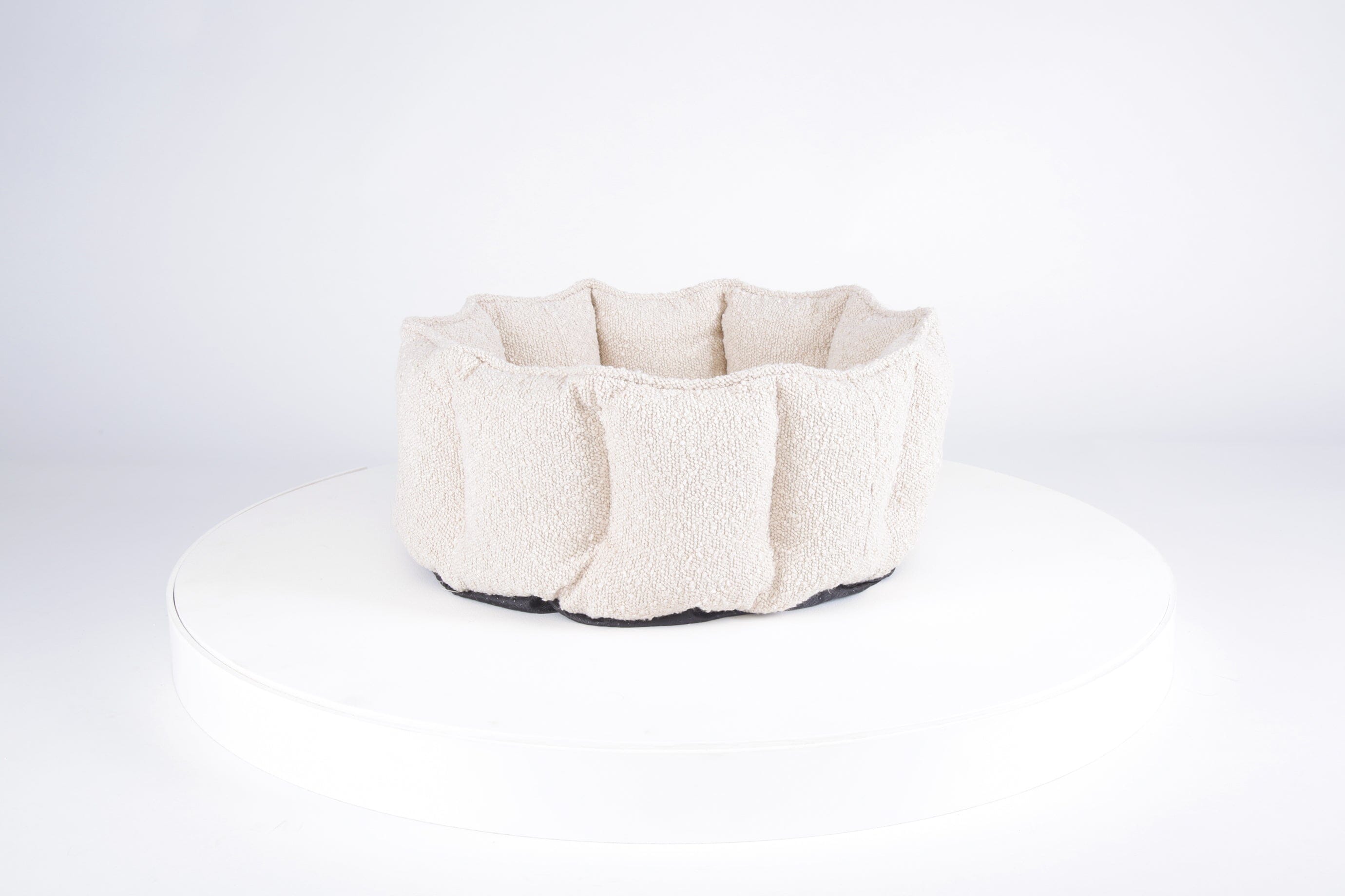 Boucle Cat Bed - Ivory Cat Bed Scruffs® 