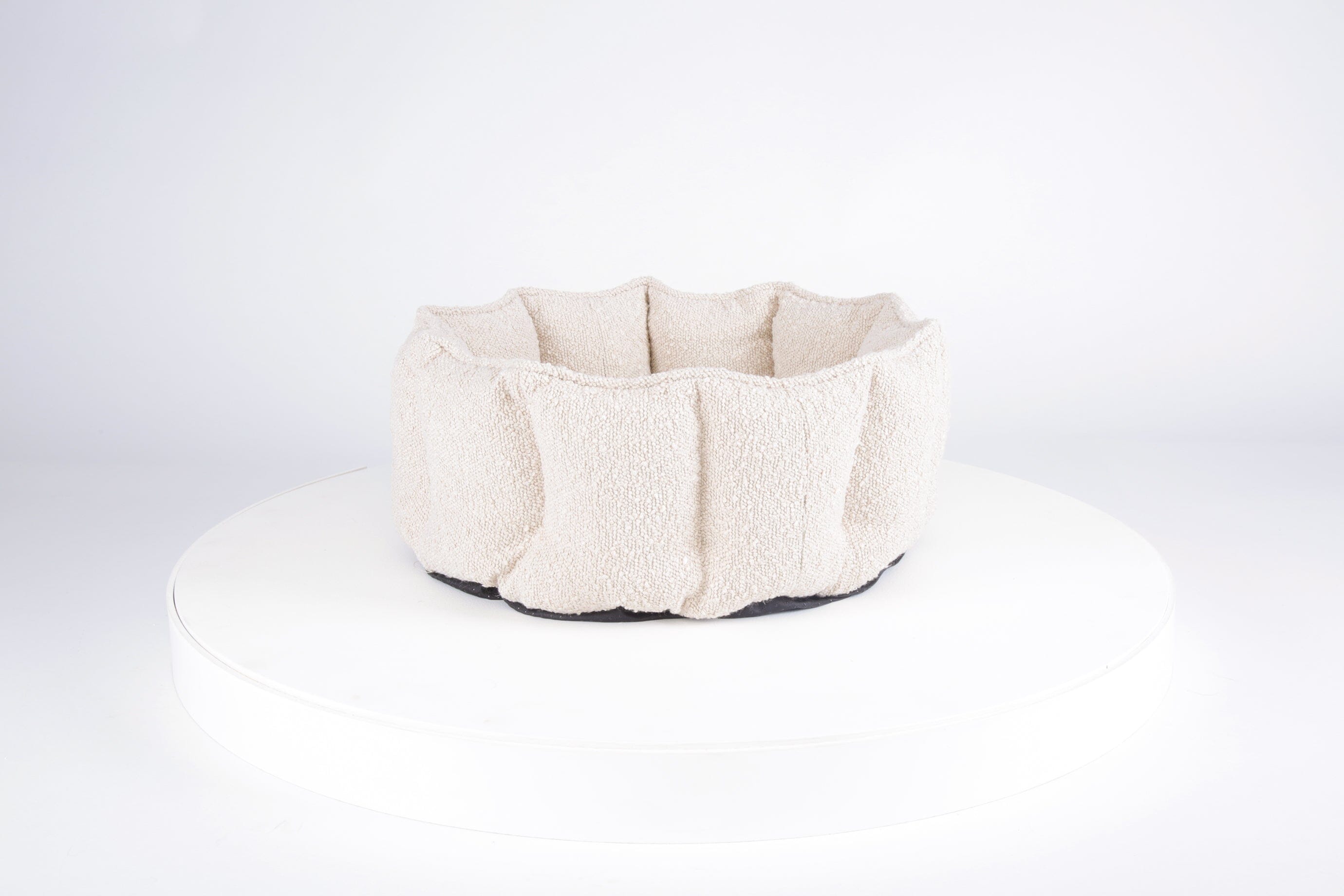 Boucle Cat Bed - Ivory Cat Bed Scruffs® 