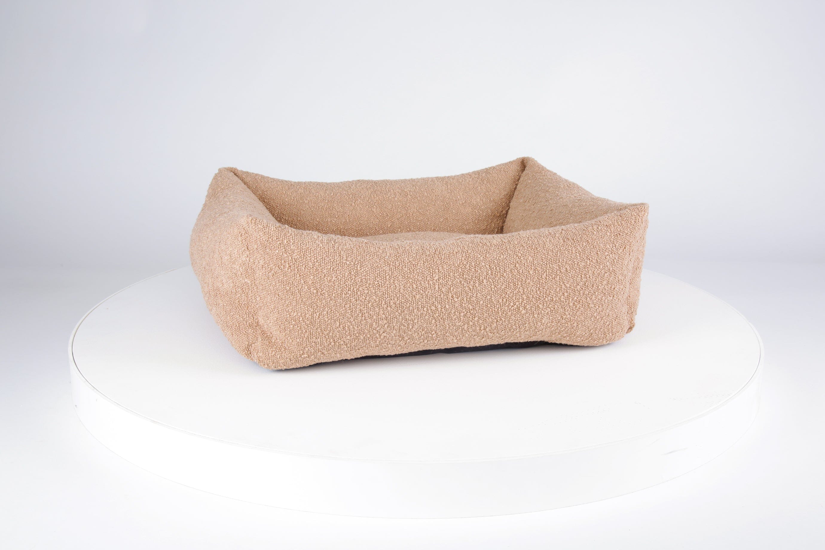 Boucle Box Bed - Desert Brown Dog Bed Scruffs® 