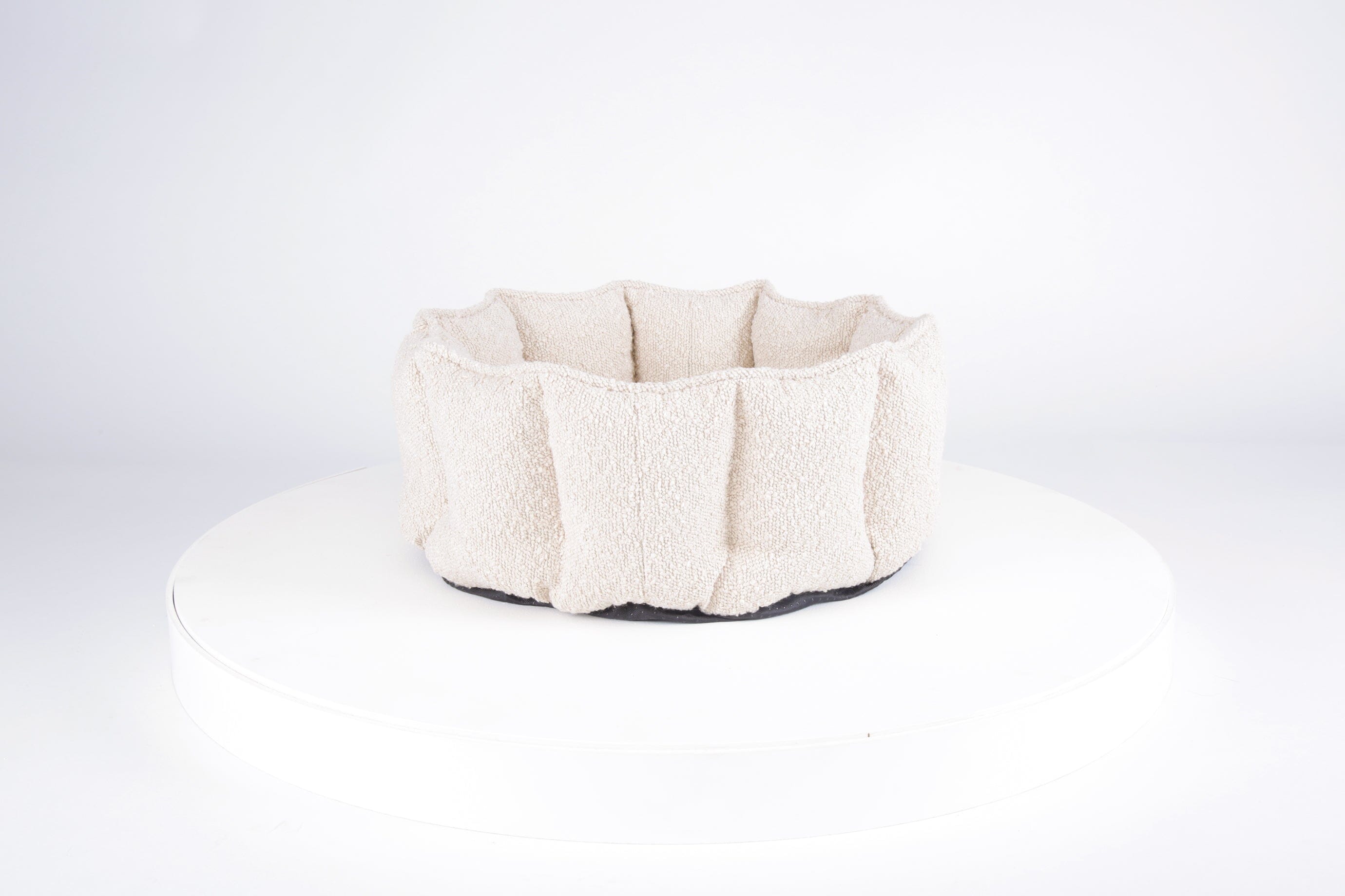 Boucle Cat Bed - Ivory Cat Bed Scruffs® 