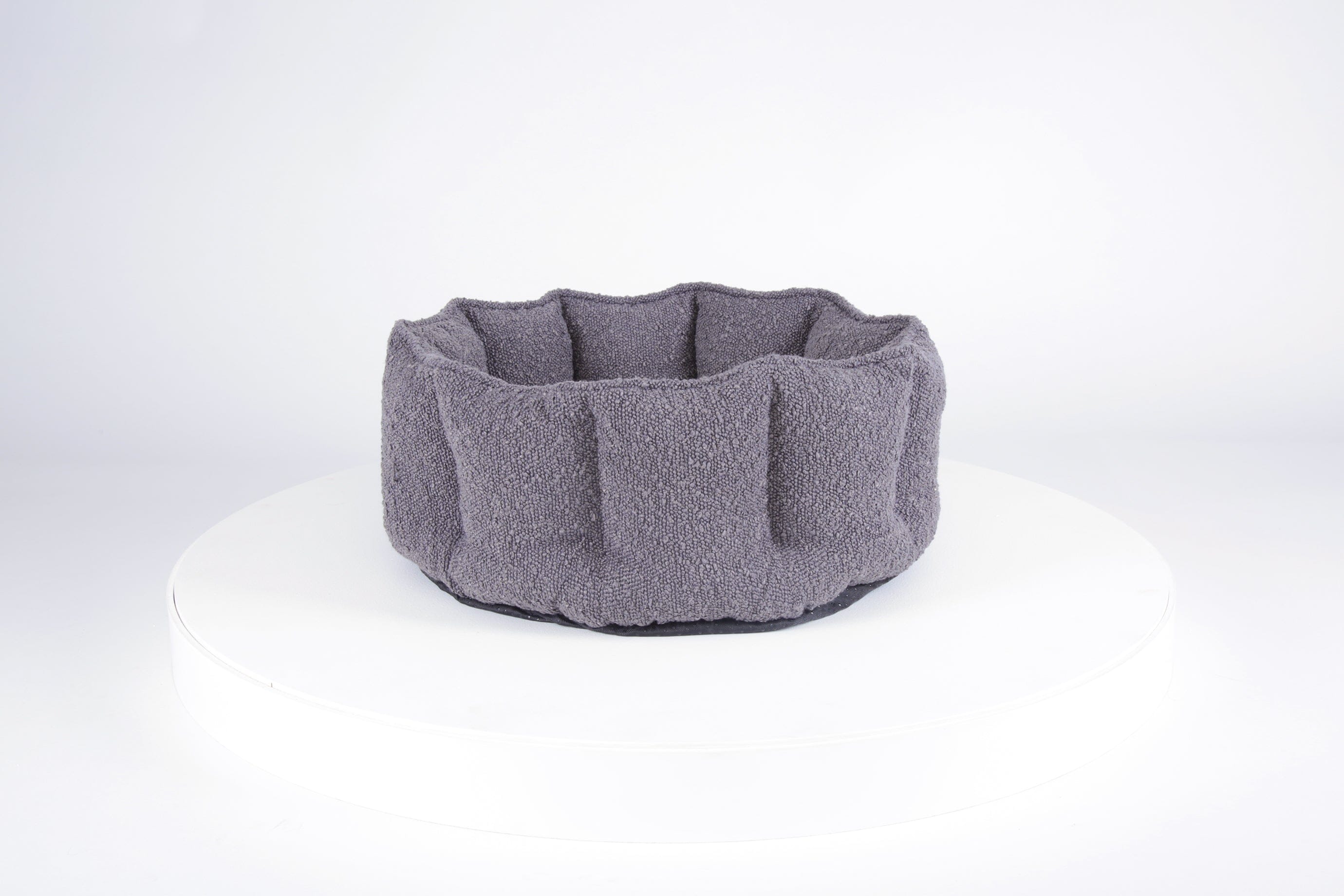 Boucle Cat Bed - Slate Grey Cat Bed Scruffs® 