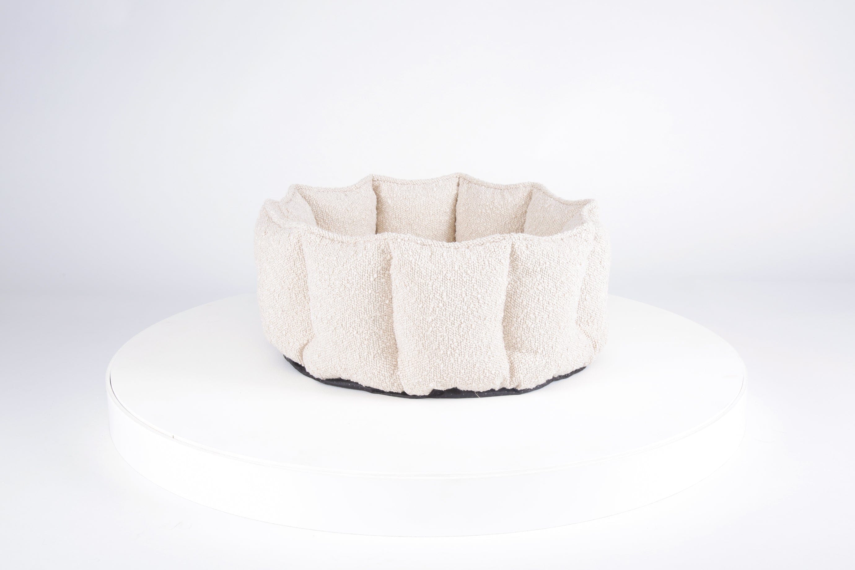Boucle Cat Bed - Ivory Cat Bed Scruffs® 