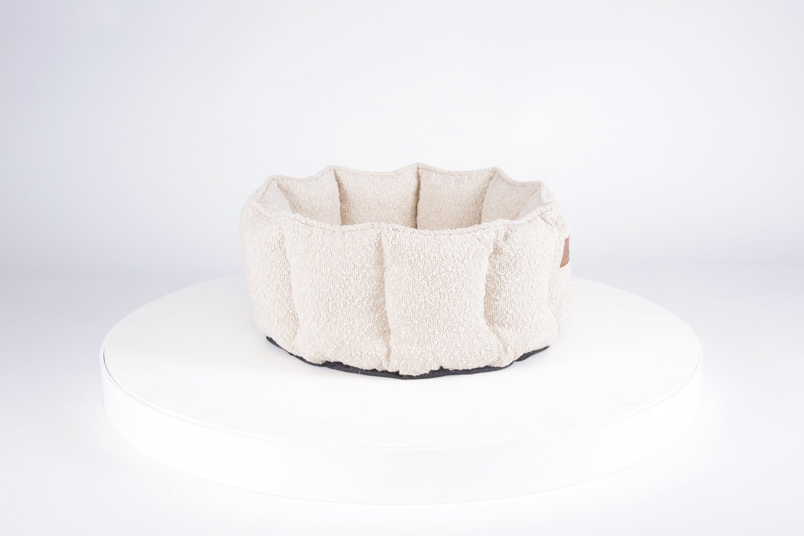 Boucle Cat Bed - Ivory Cat Bed Scruffs® 