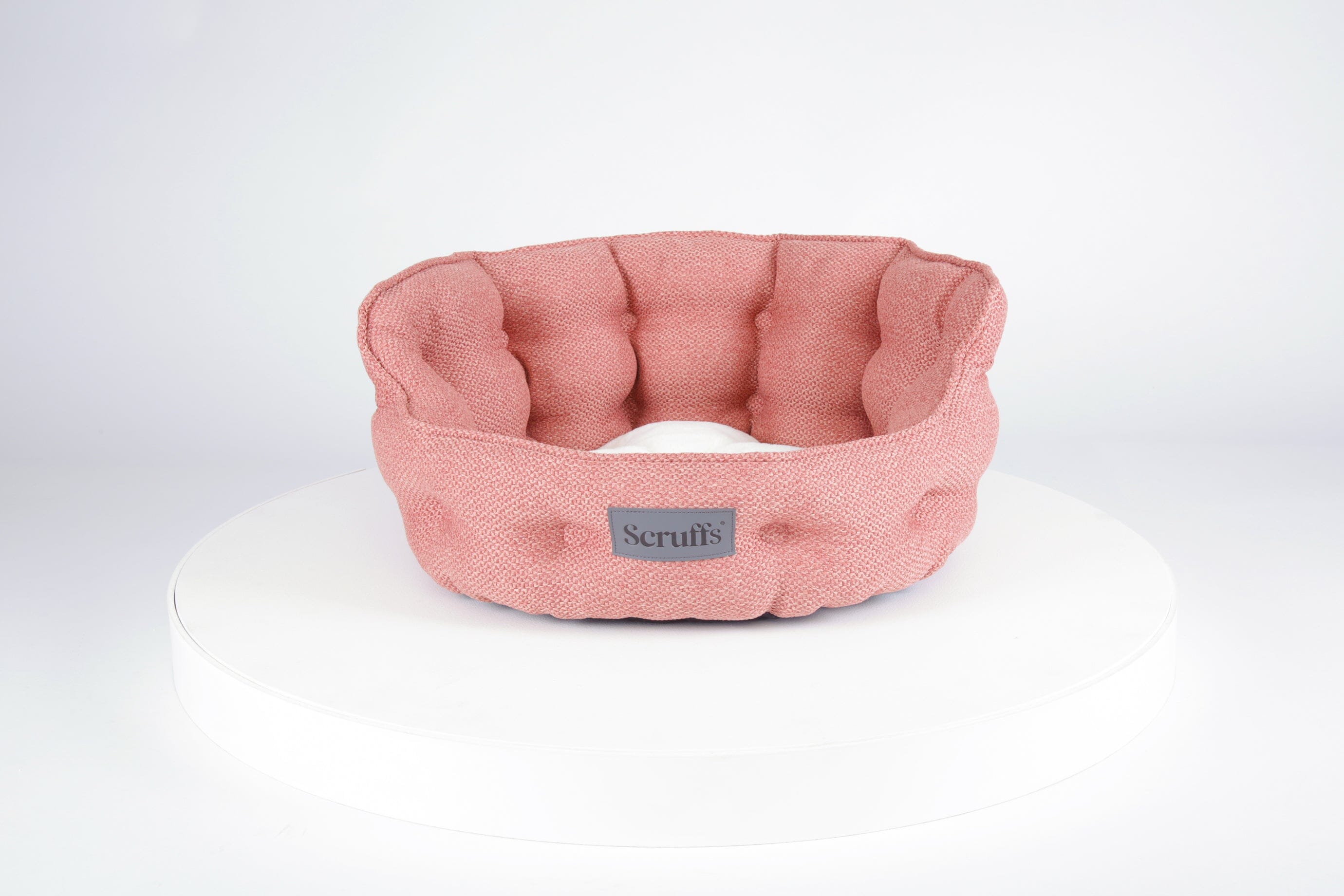 Seattle Cat Bed - Coral Pink Cat Bed Scruffs® 
