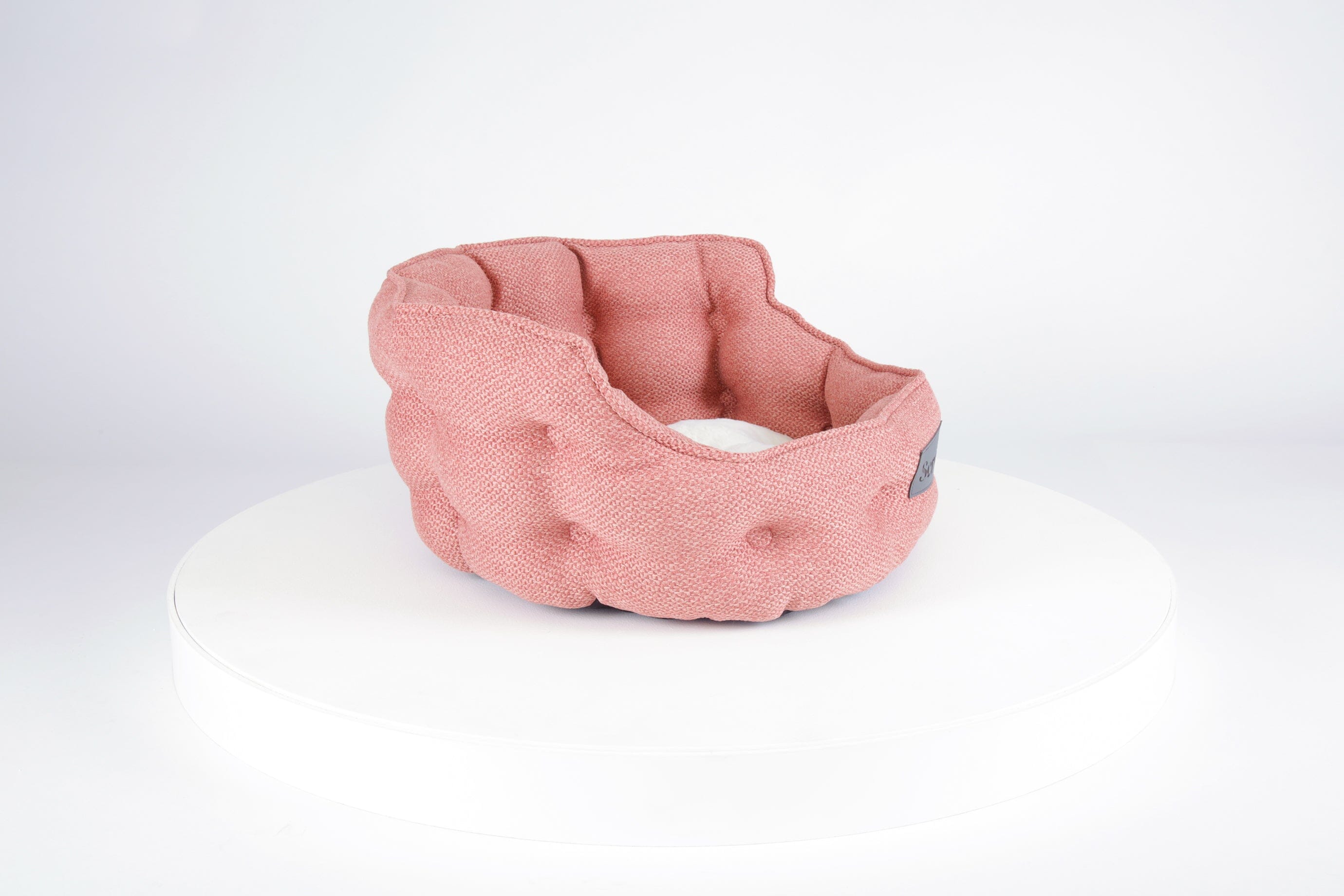 Seattle Cat Bed - Coral Pink Cat Bed Scruffs® 